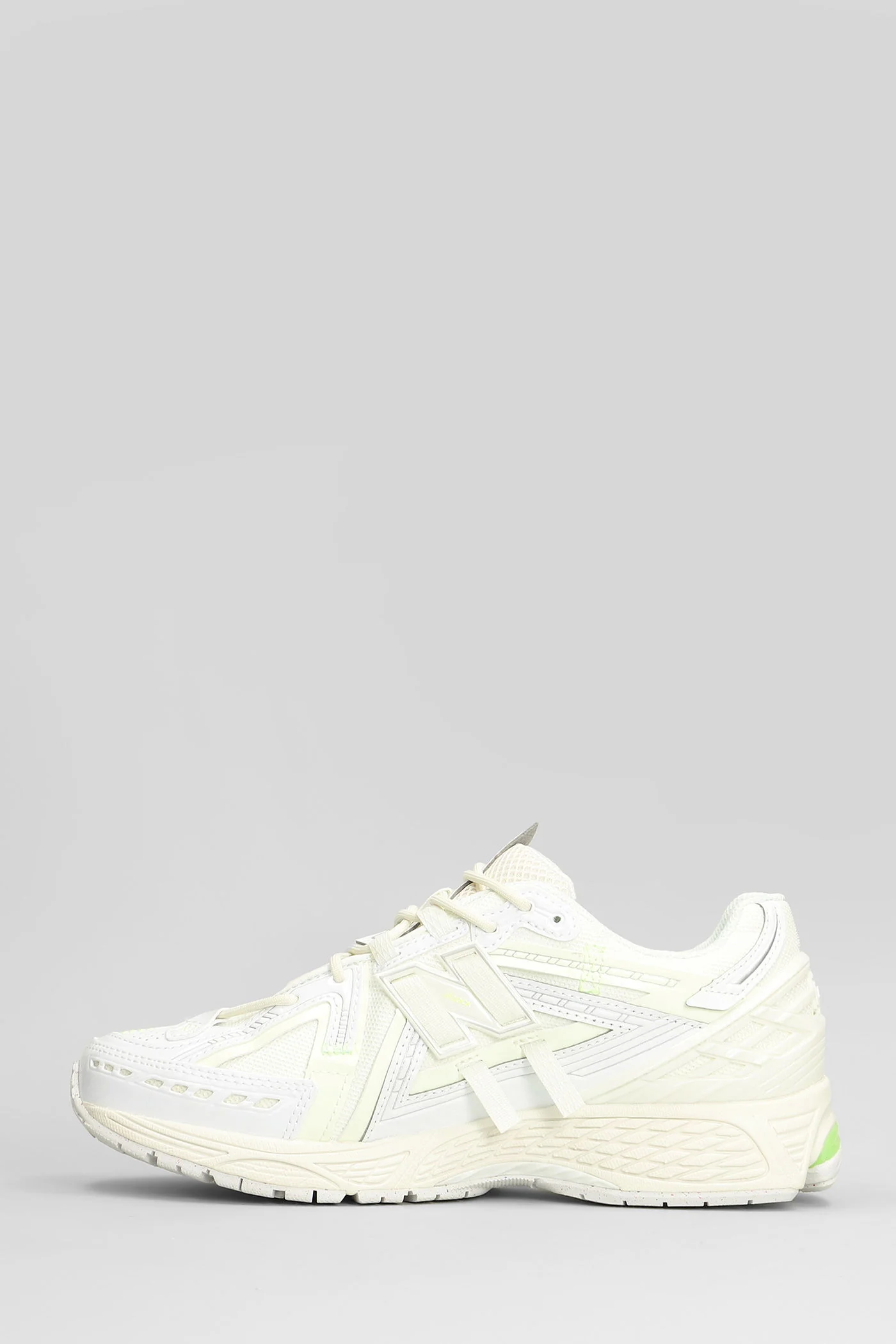 1906 Sneakers in white leather and fabric - Image 3