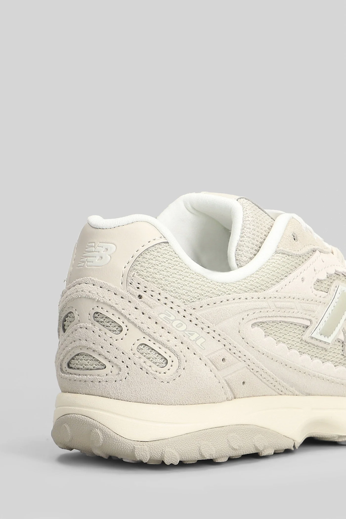 204 Sneakers in beige Suede and fabric - Image 5
