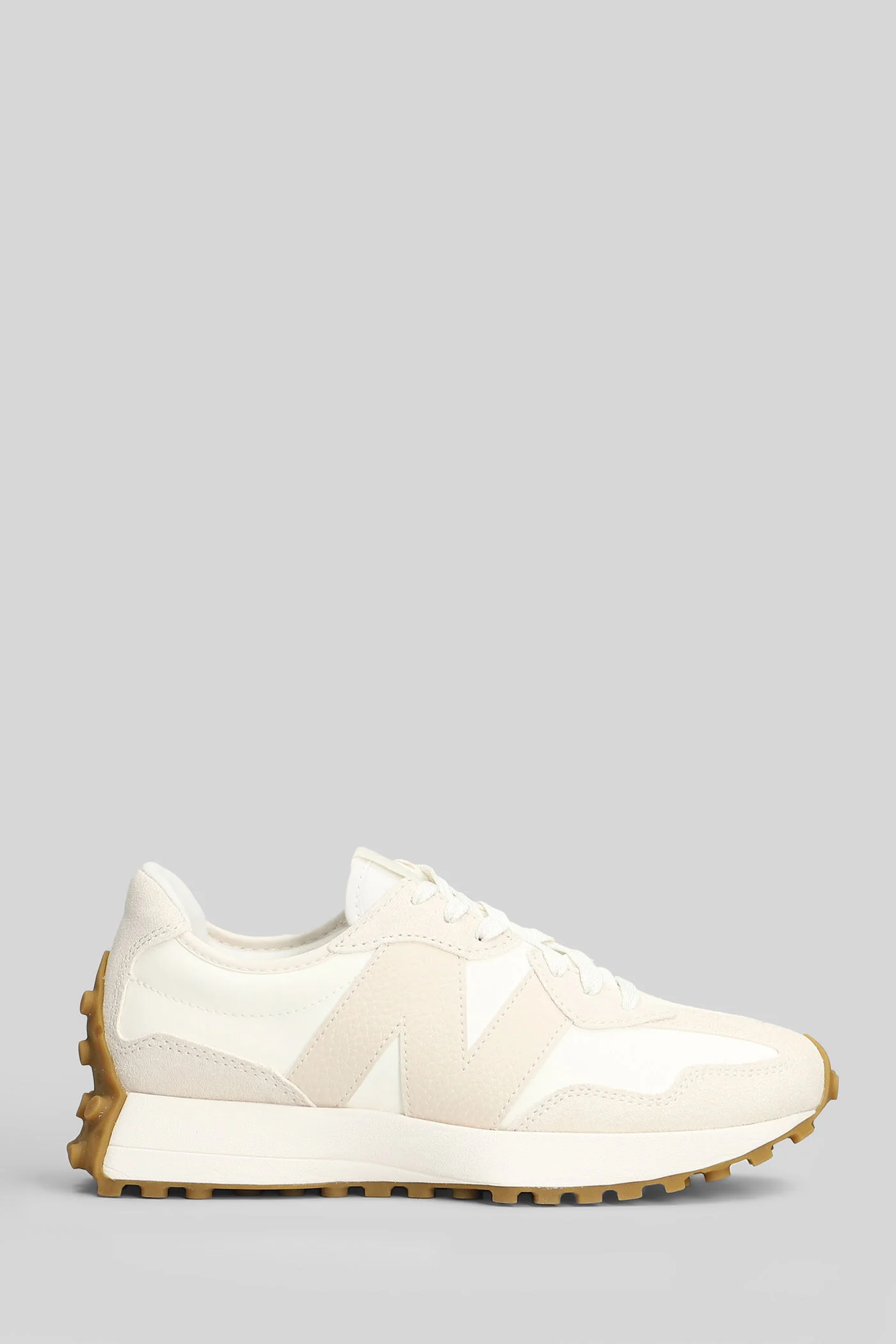 327 Sneakers in beige leather