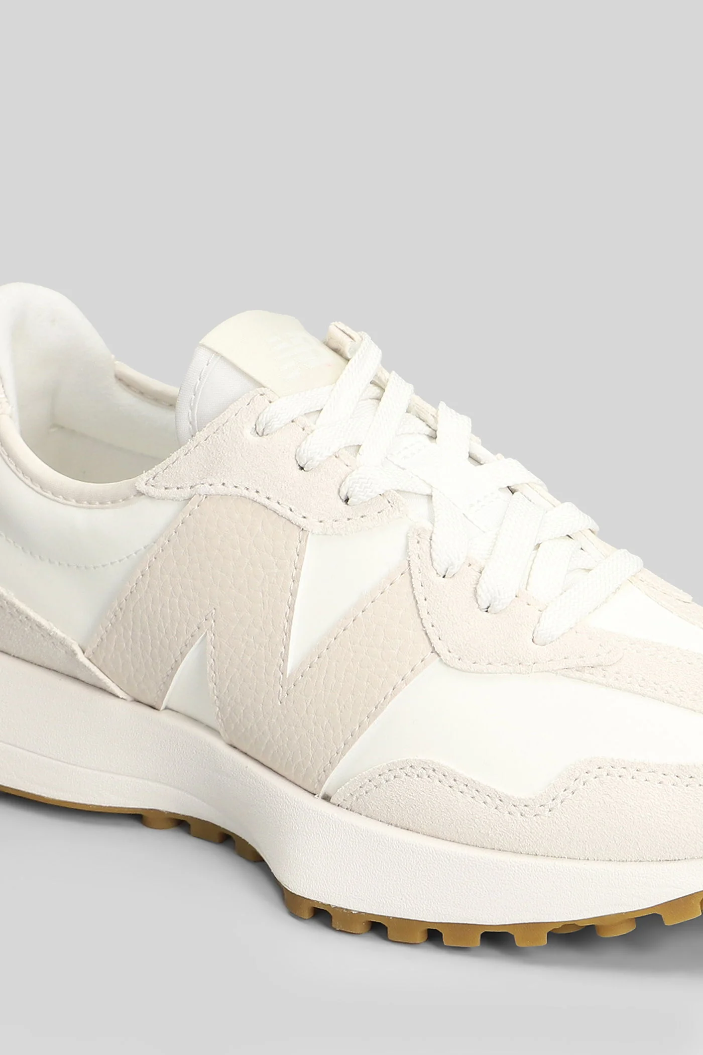 327 Sneakers in beige leather - Image 5