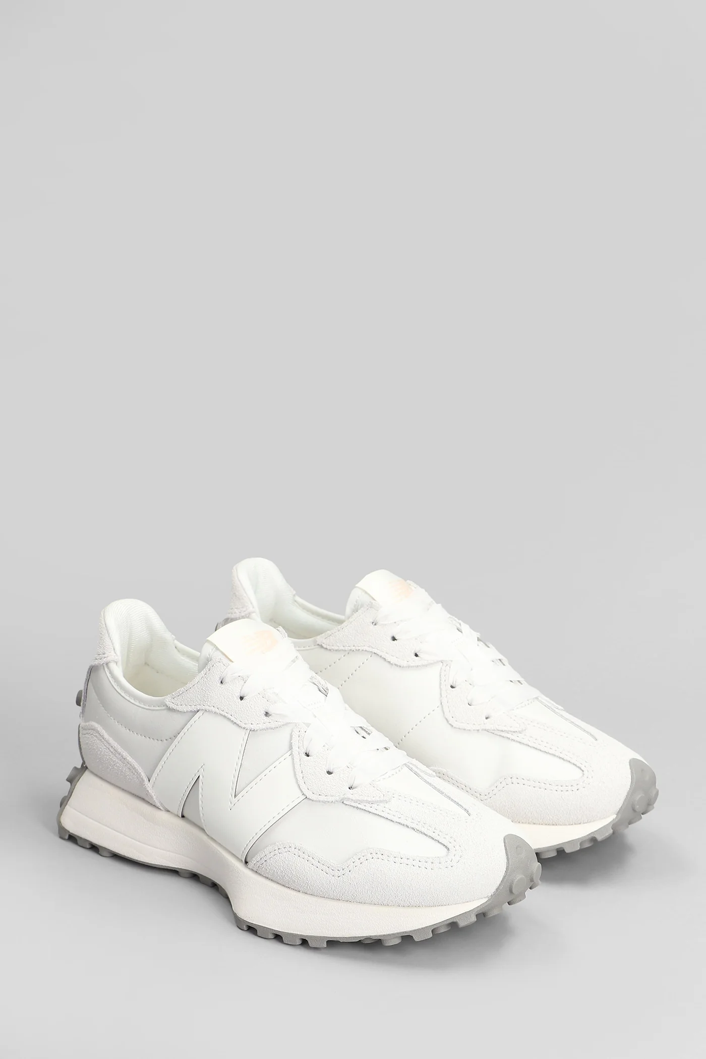 327 Sneakers in white suede and leather - Image 2