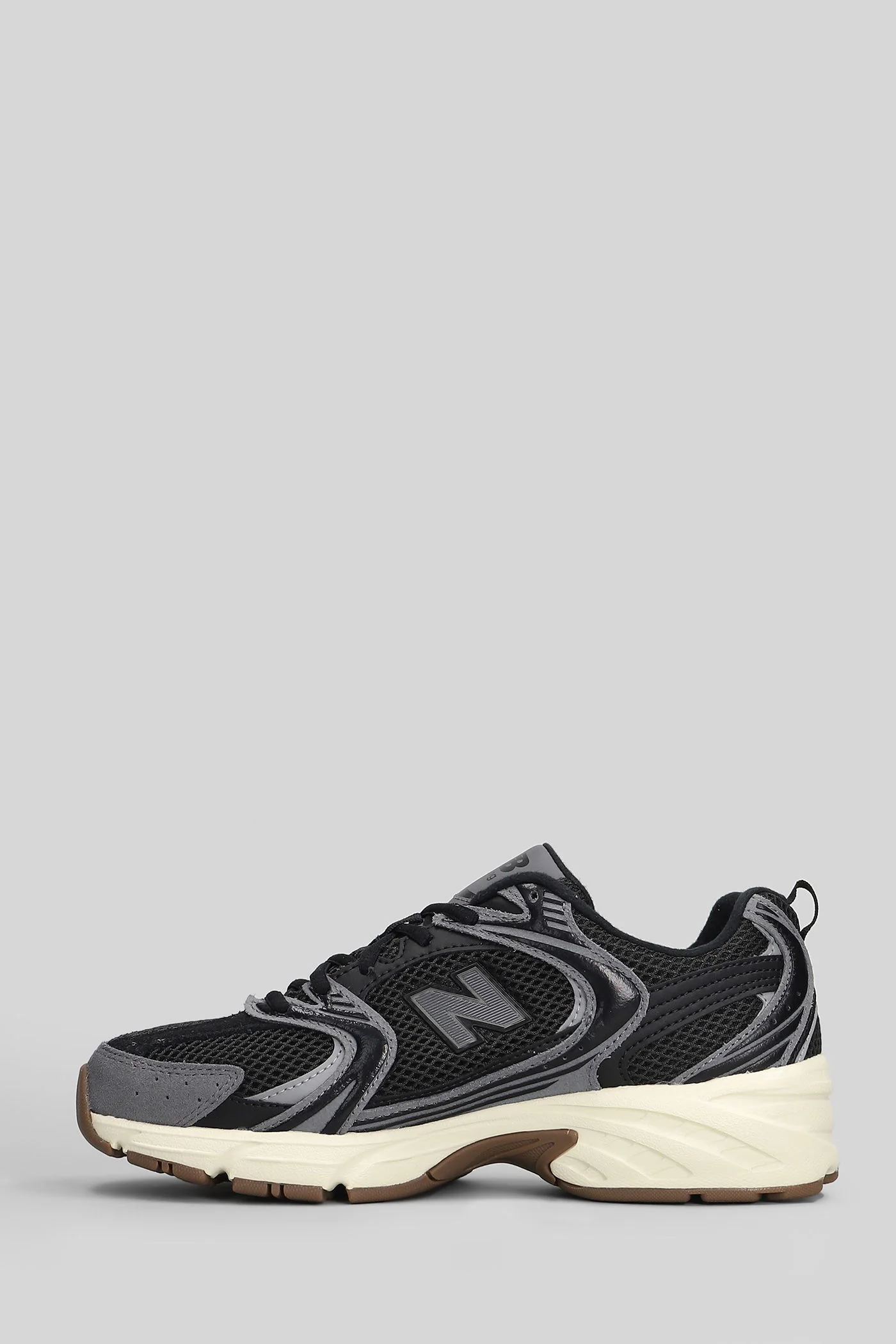 530 Sneakers in black Suede and fabric - Image 3