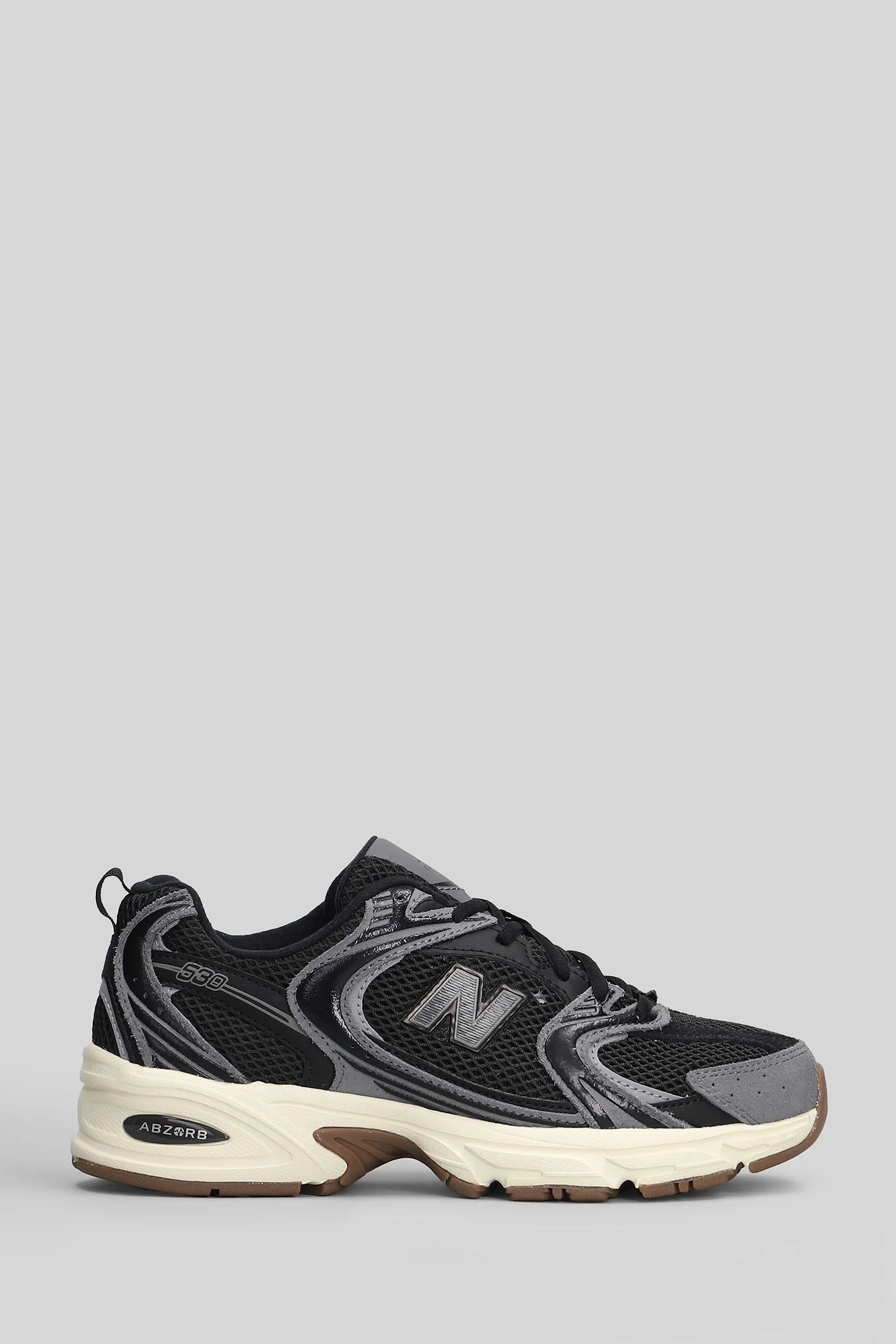 530 Sneakers in black Suede and fabric - Image 6