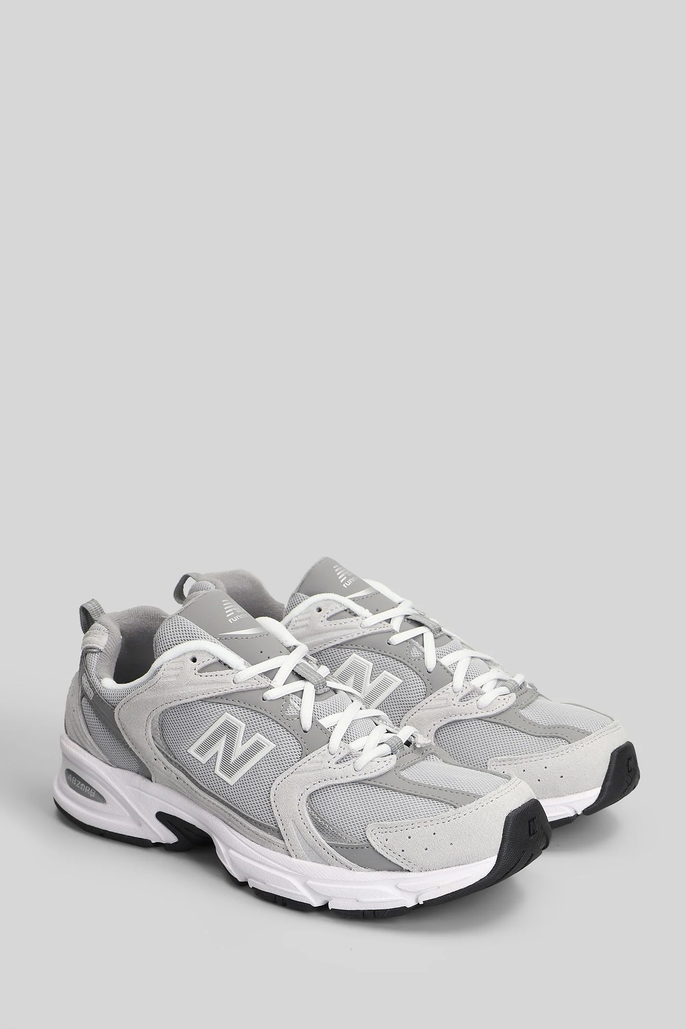 530 Sneakers in grey Suede and fabric - Image 2