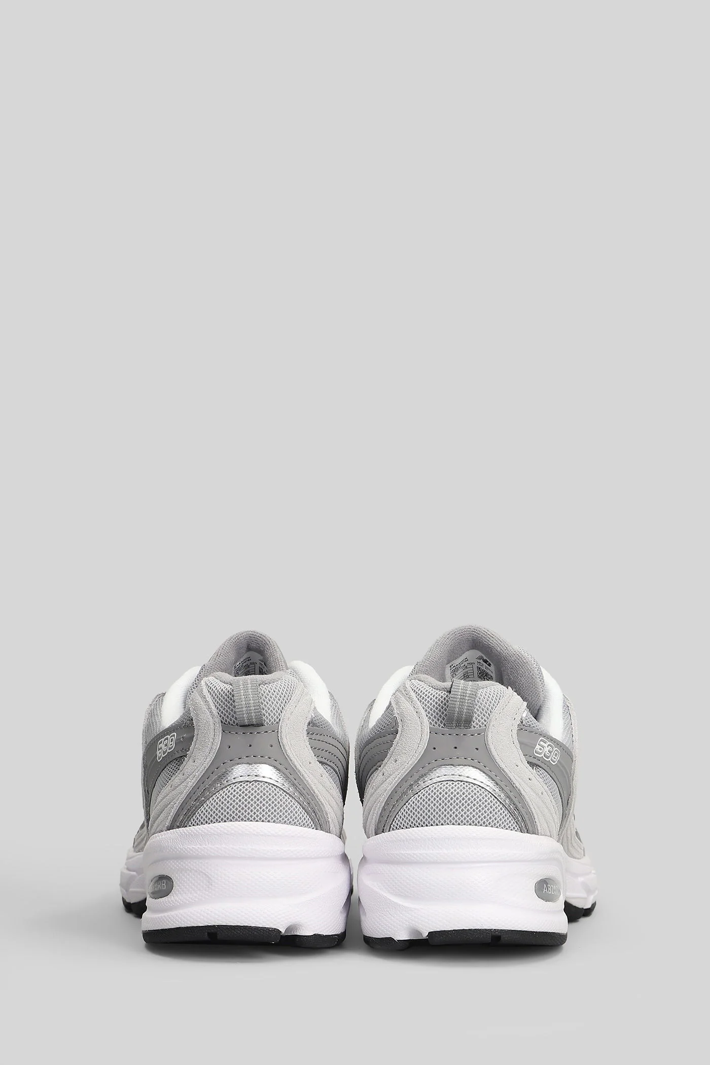 530 Sneakers in grey Suede and fabric - Image 4
