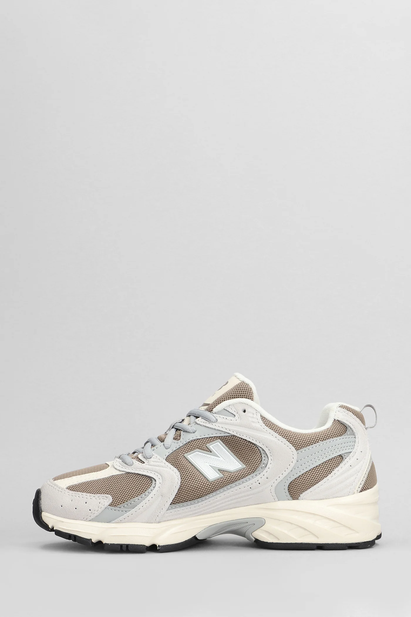 530 Sneakers in rose-pink Suede and fabric - Image 3