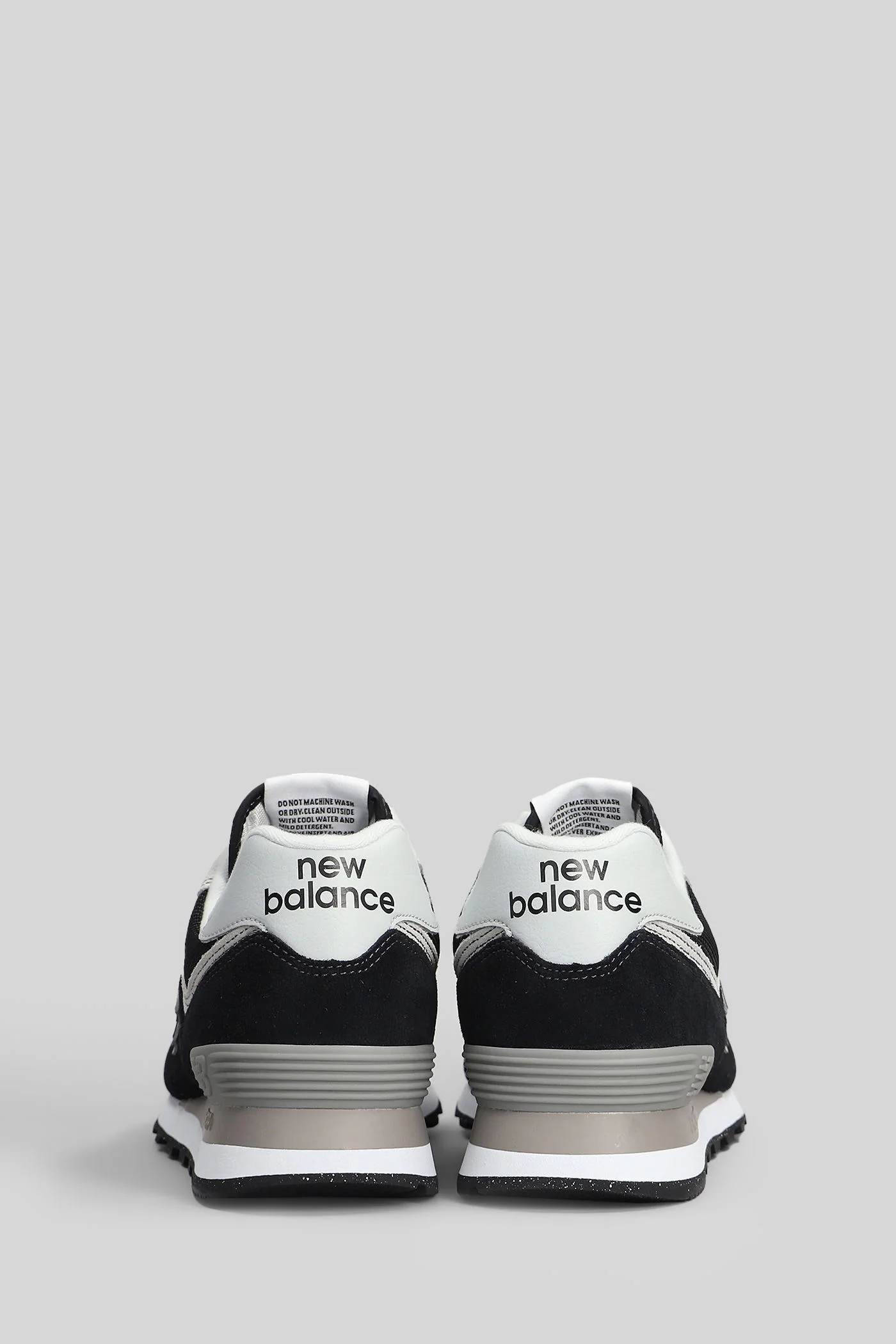 574 Sneakers in black Suede and fabric - Image 4