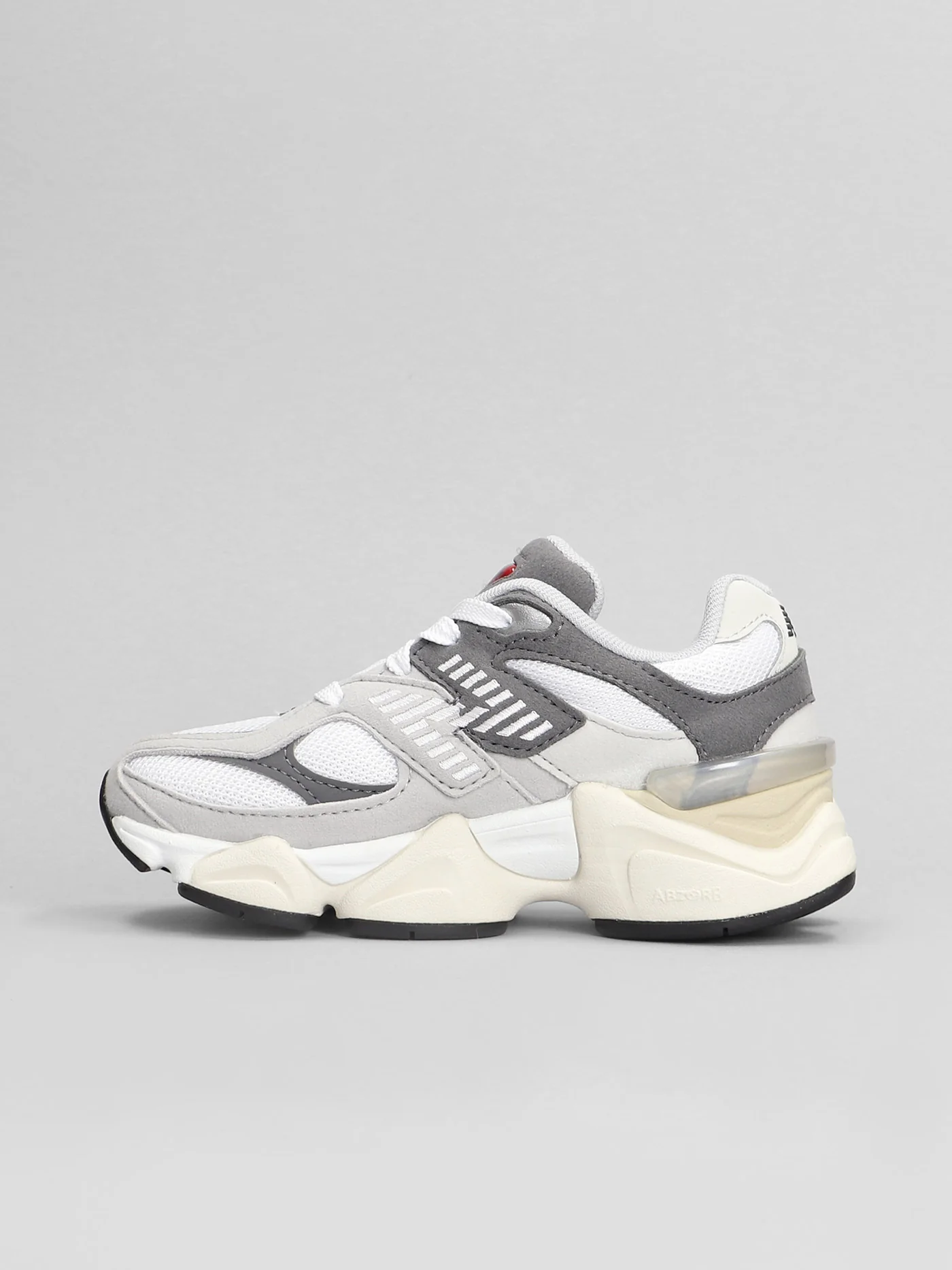9060 Sneakers in grey Suede and fabric - Image 3