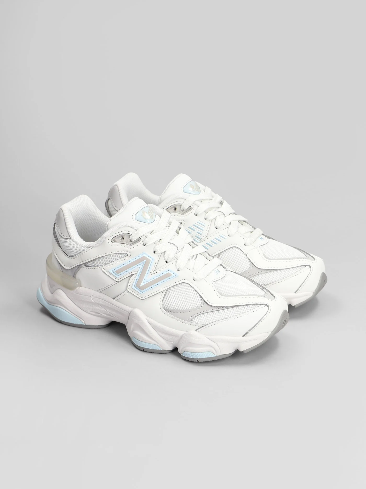9060 Sneakers in white leather - Image 2
