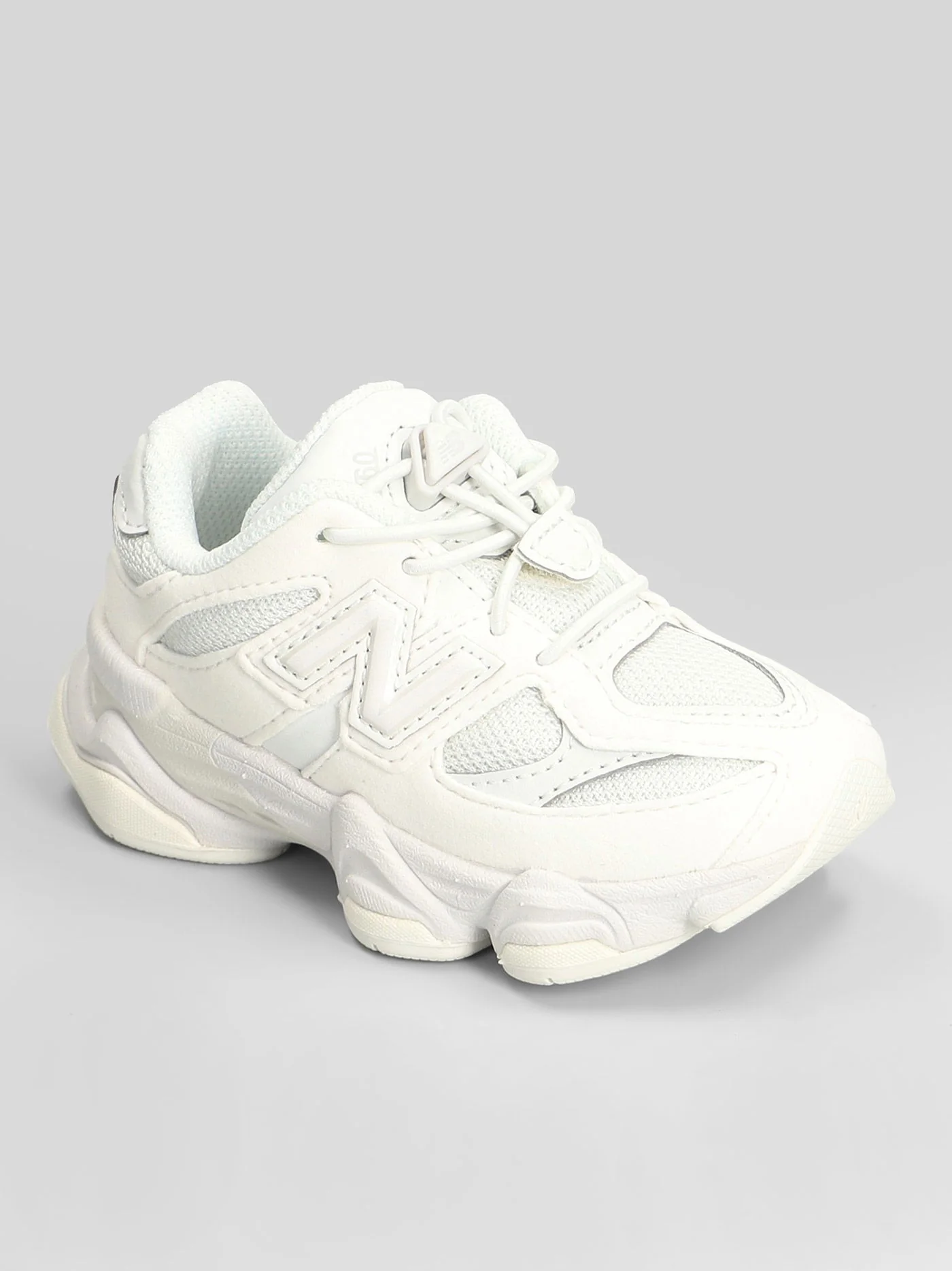 9060 Sneakers in white Suede and fabric - Image 5