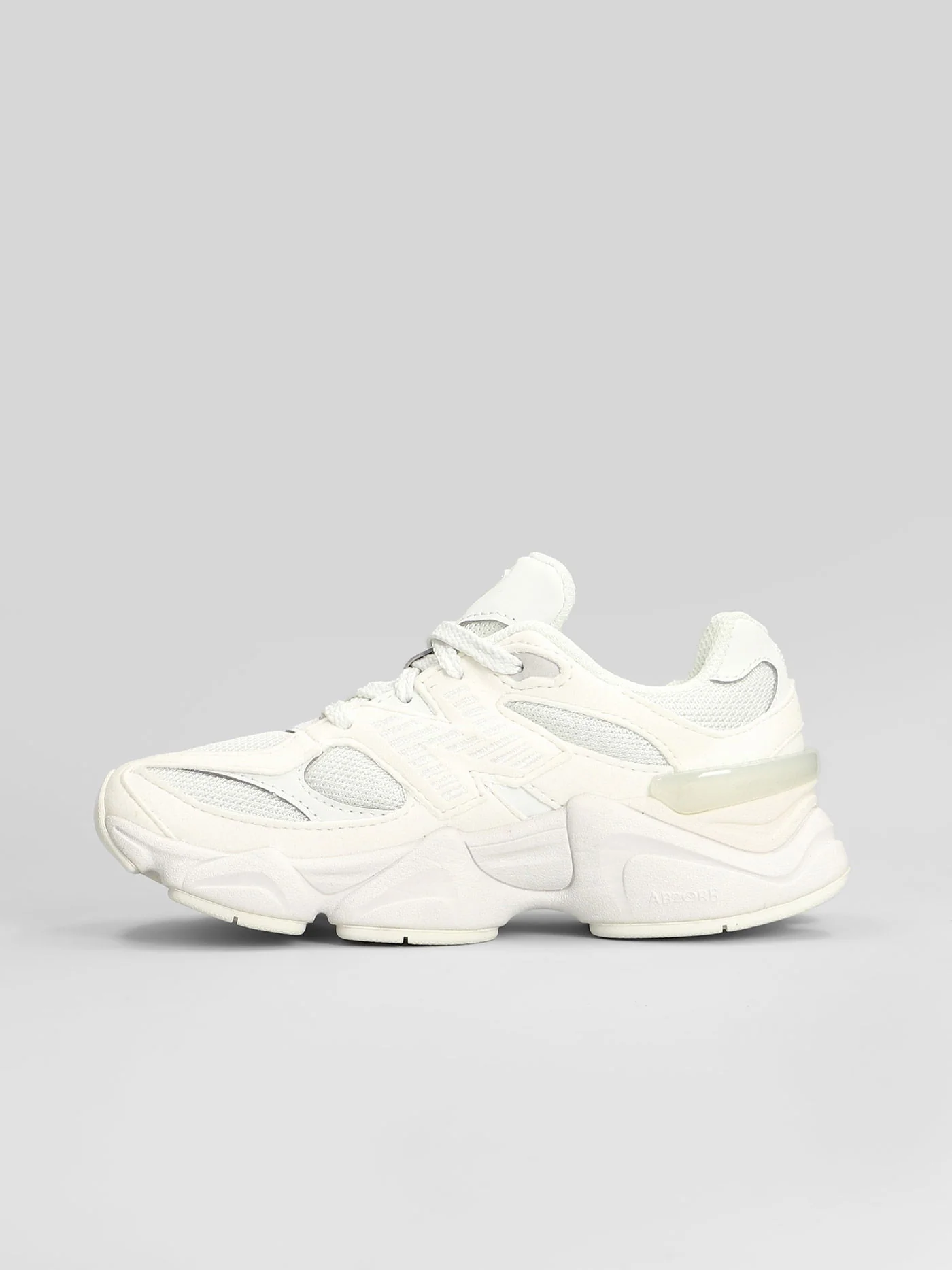 9060 Sneakers in white Suede and fabric - Image 3