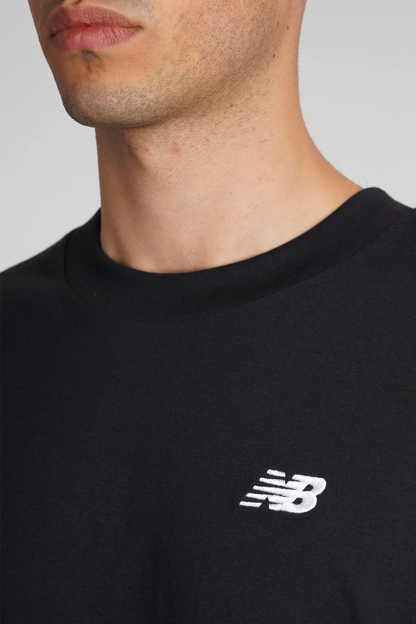 T-Shirt in black cotton - Image 5