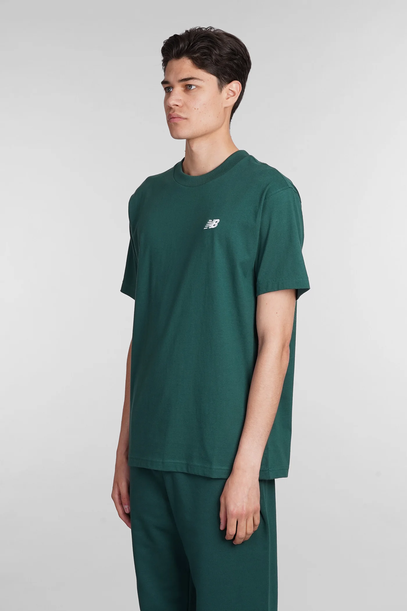 T-Shirt in green cotton - Image 4