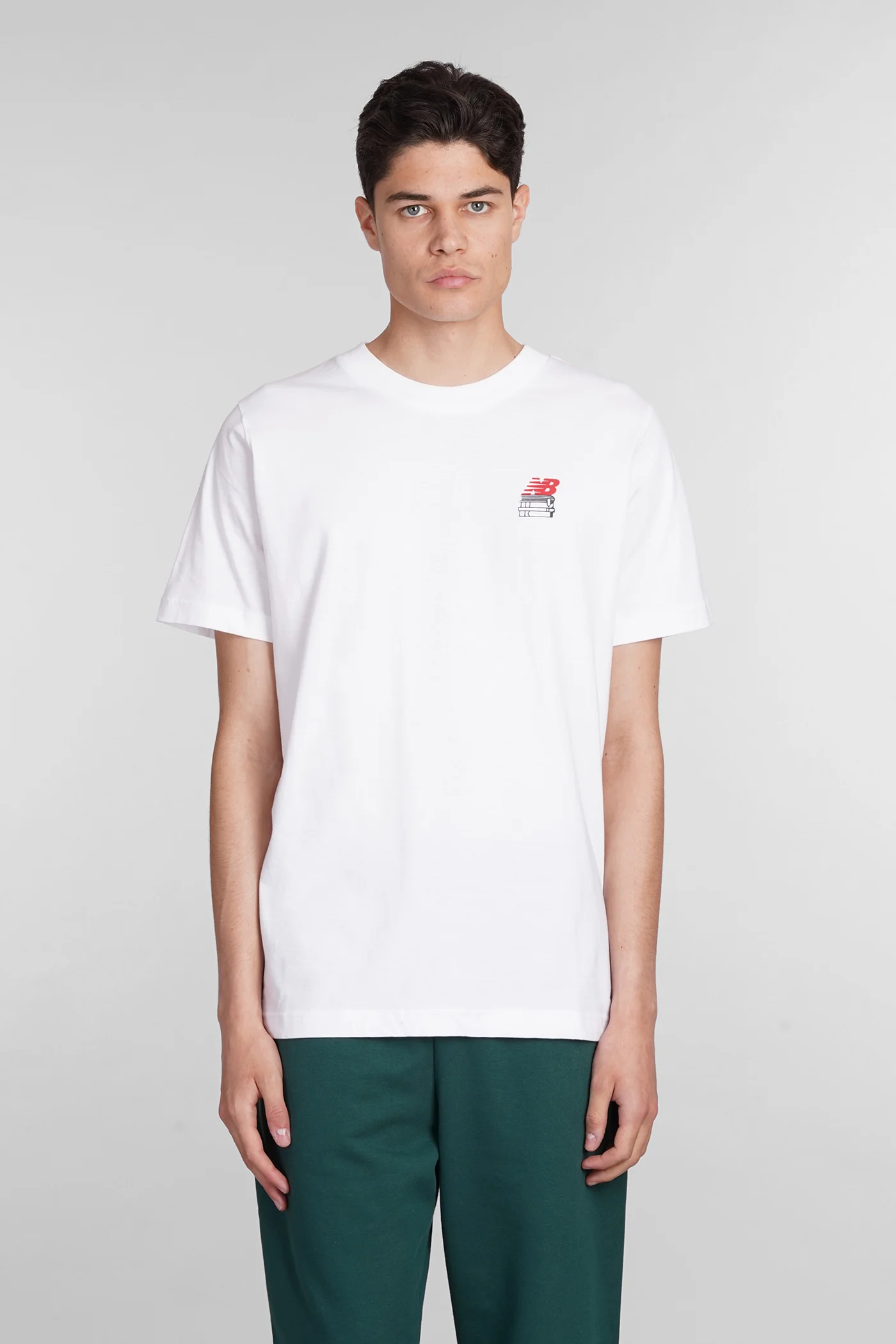 T-Shirt in white cotton