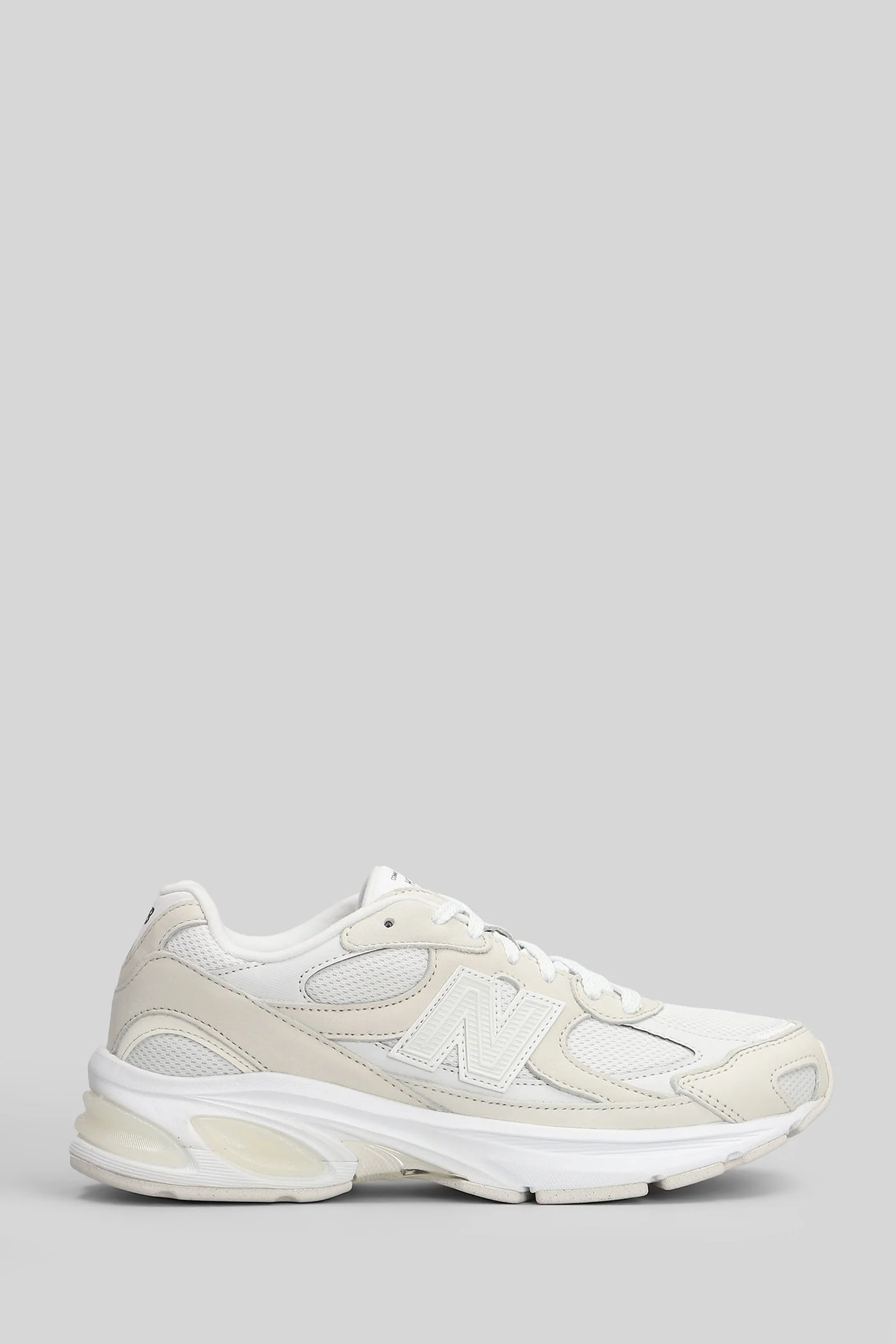2010 Sneakers in beige suede and leather