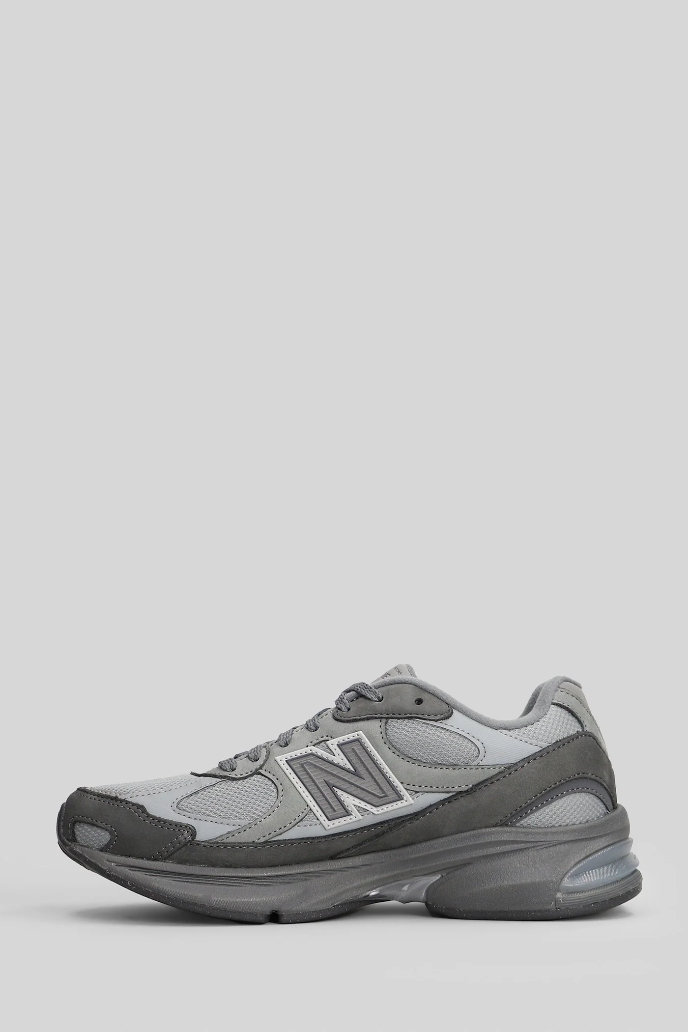 2010 Sneakers in grey Suede and fabric - Image 3