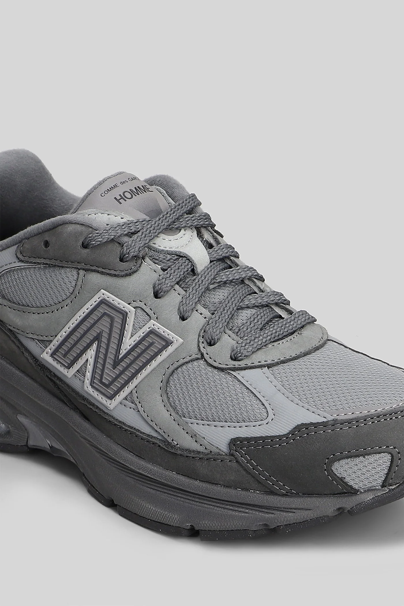 2010 Sneakers in grey Suede and fabric - Image 5