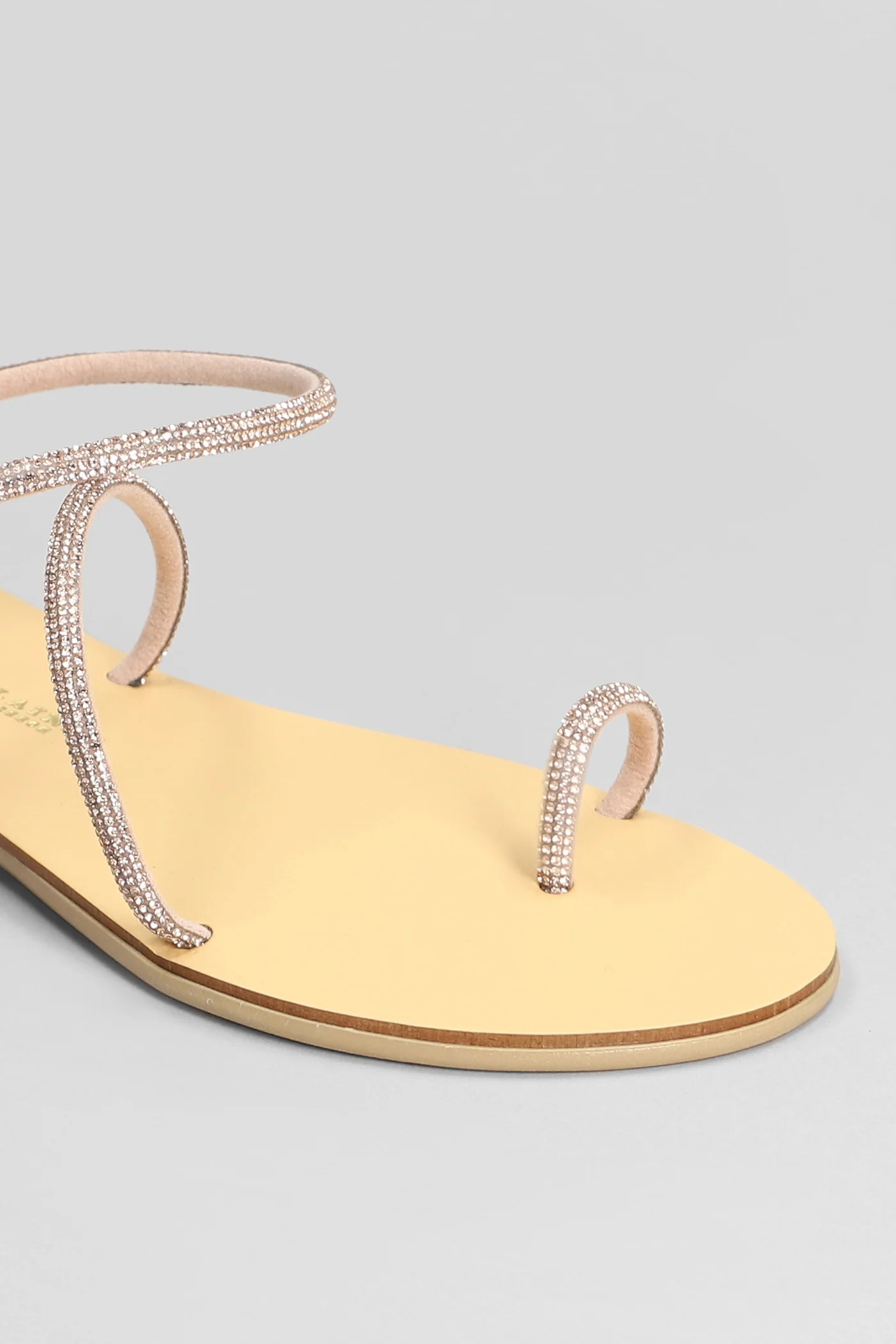 Flats in rose-pink fabric - Image 5