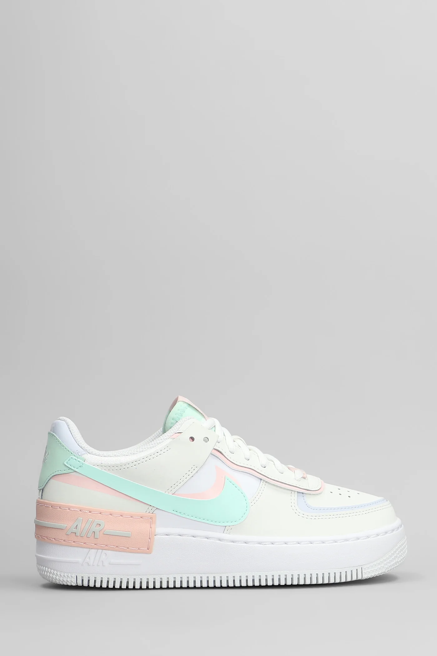 Af1 Shadow Sneakers in white leather