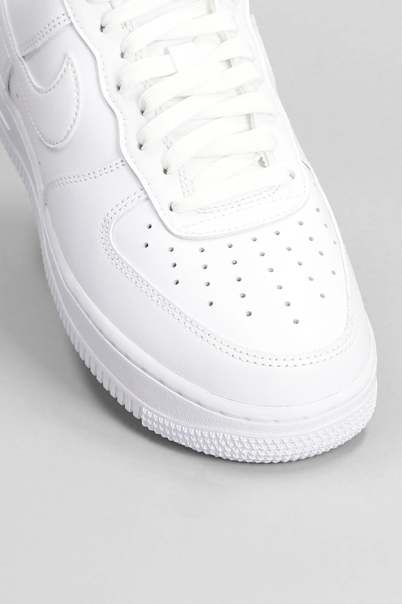 Air Force 1 07 Fresh Sneakers in white leather - Image 5