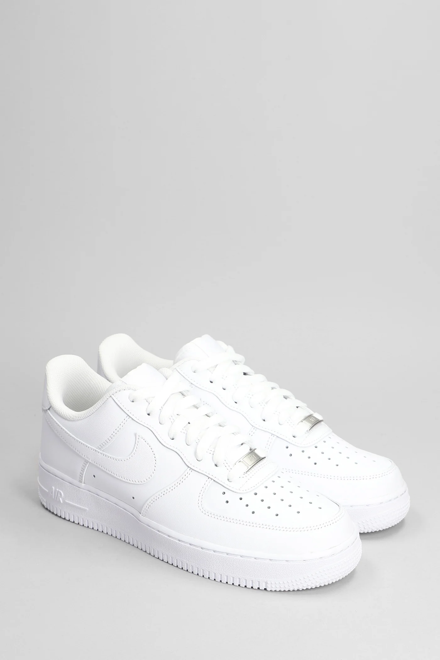 Air Force 1 07 Sneakers in white leather - Image 2