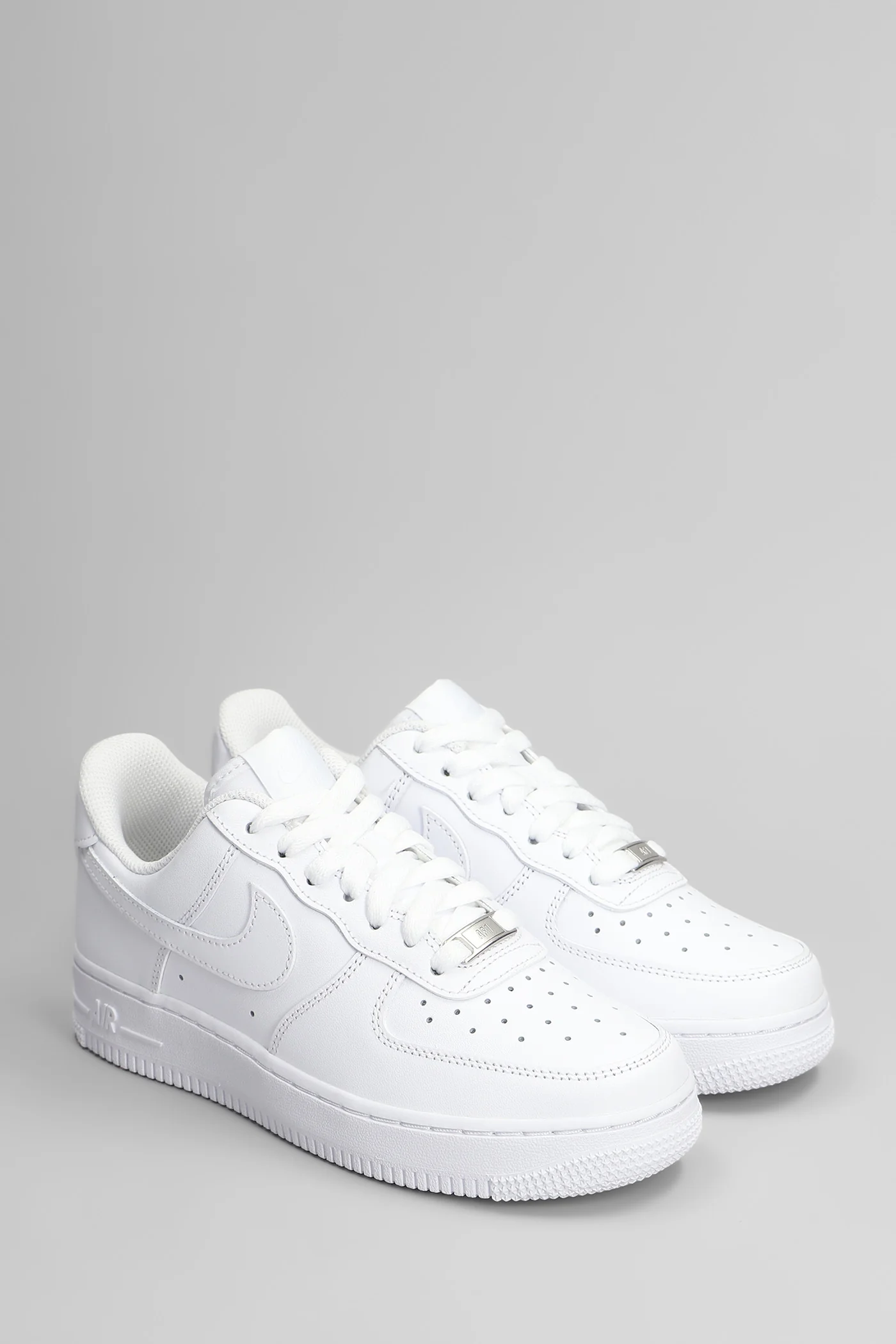 Air Force 1 07 Sneakers in white leather - Image 2