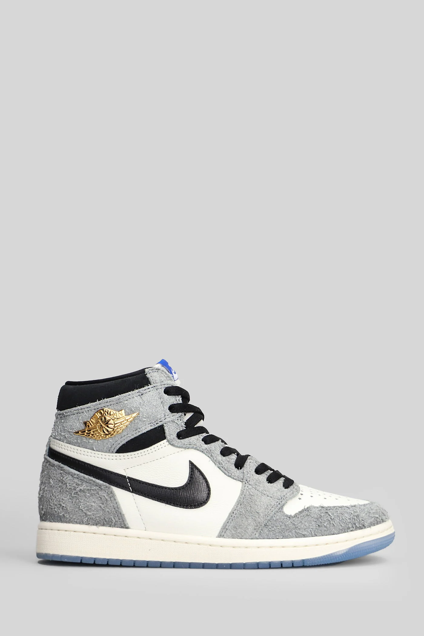Air Jordan 1 Retro H Sneakers in grey suede and leather