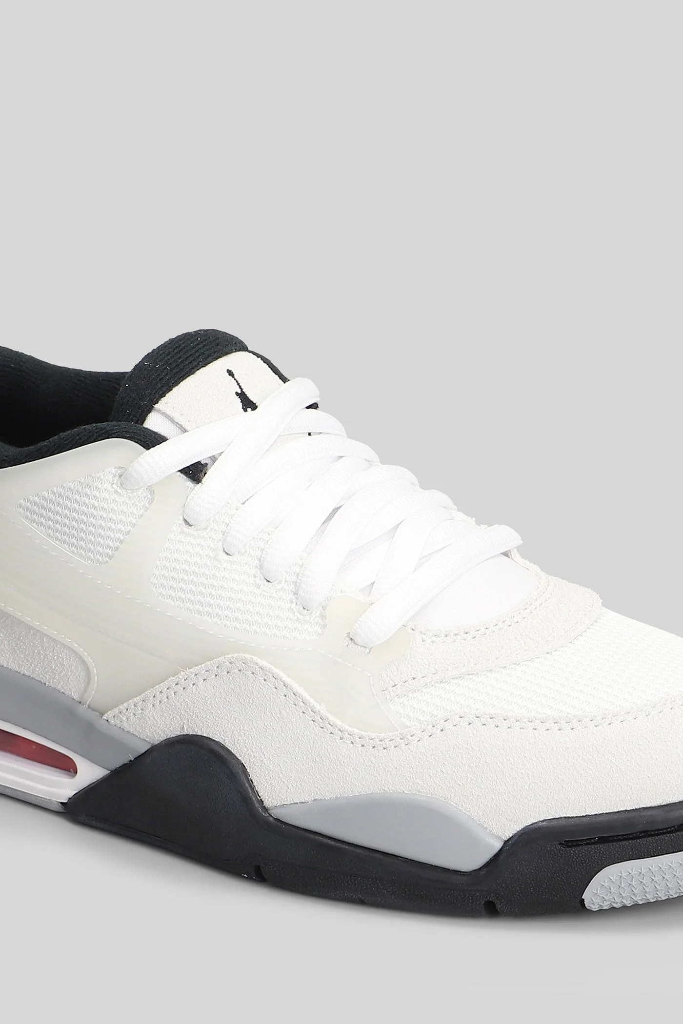 Air jordan 4 rm Sneakers in white suede and leather - Image 10