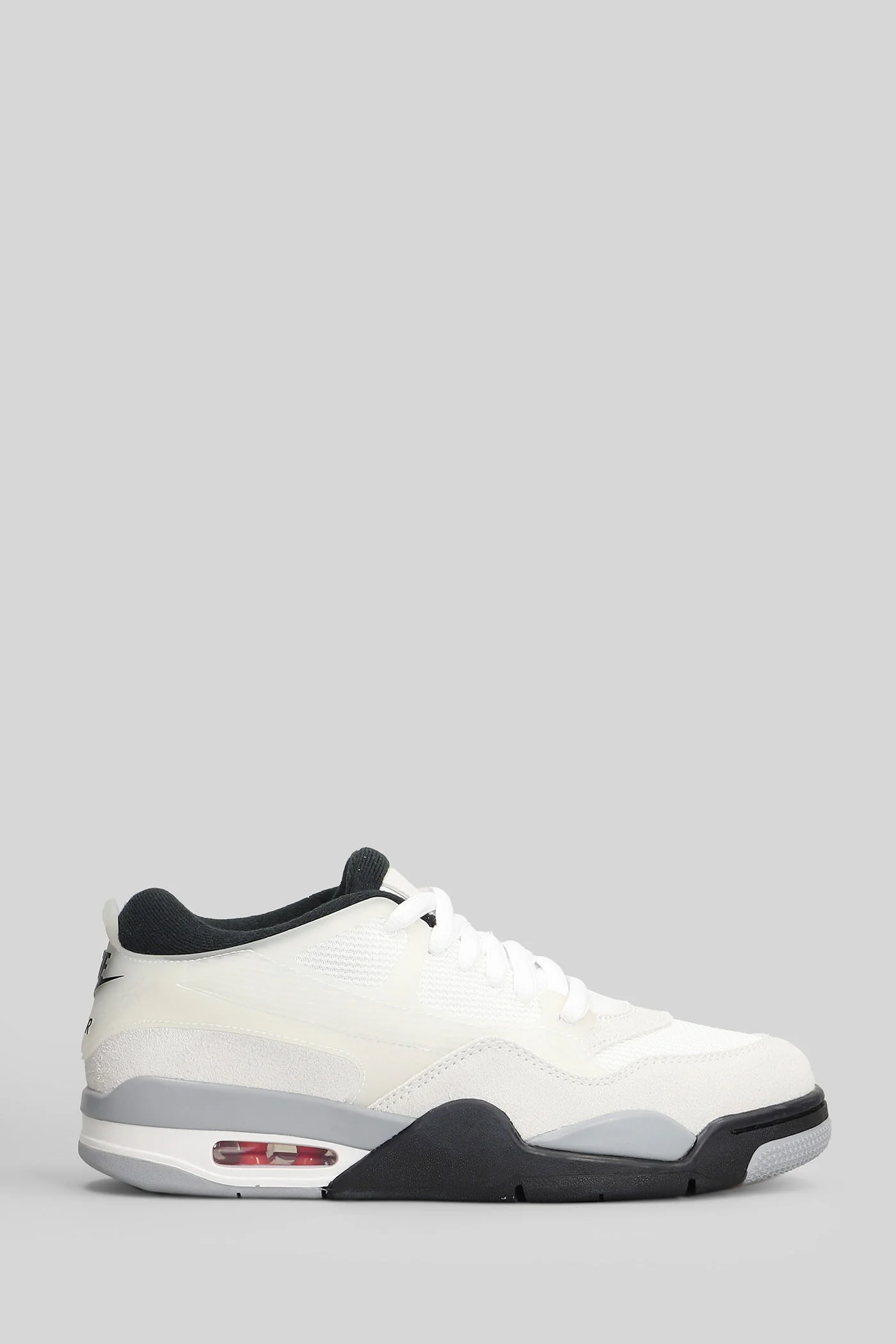 Air jordan 4 rm Sneakers in white suede and leather - Image 16