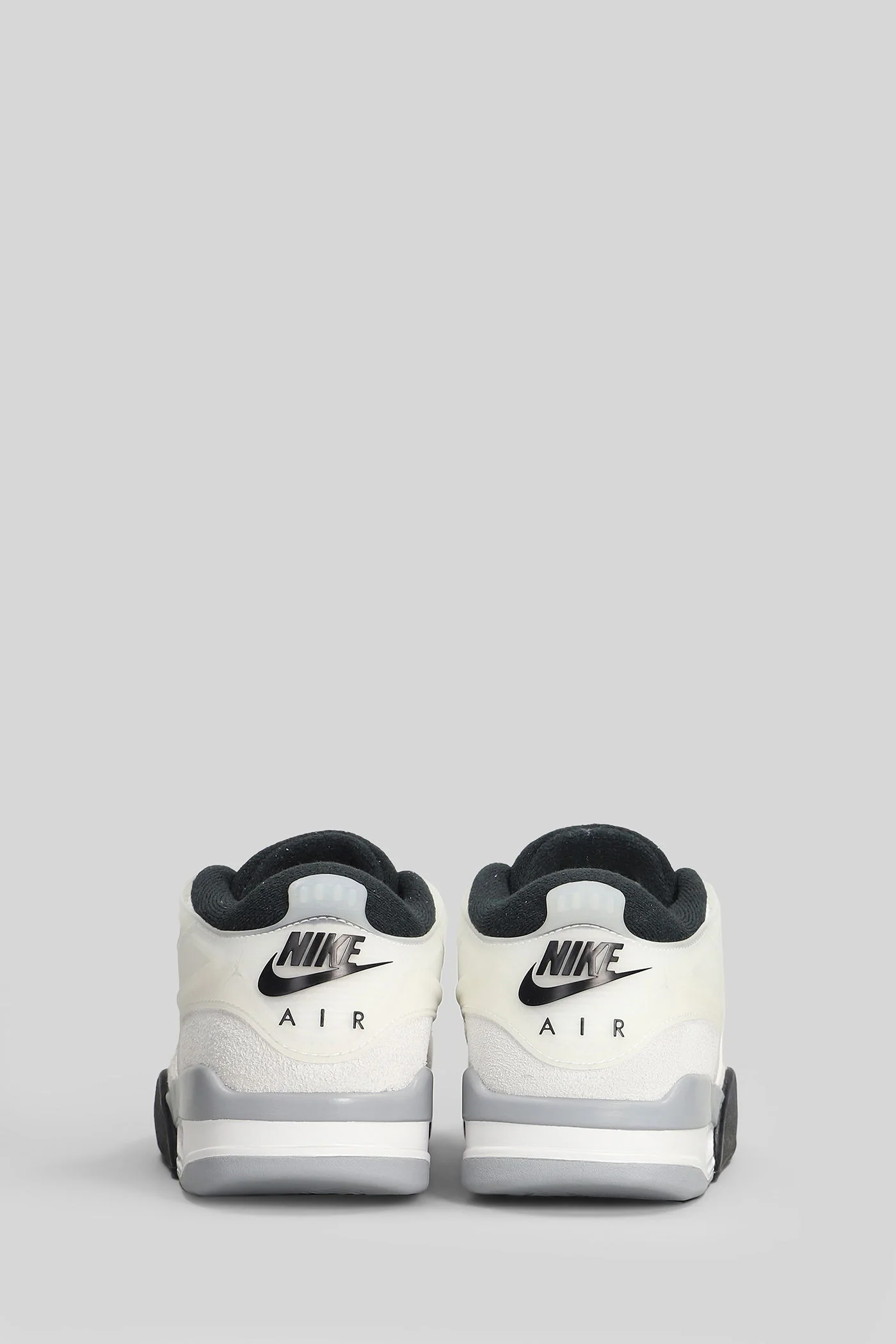 Air jordan 4 rm Sneakers in white suede and leather - Image 4