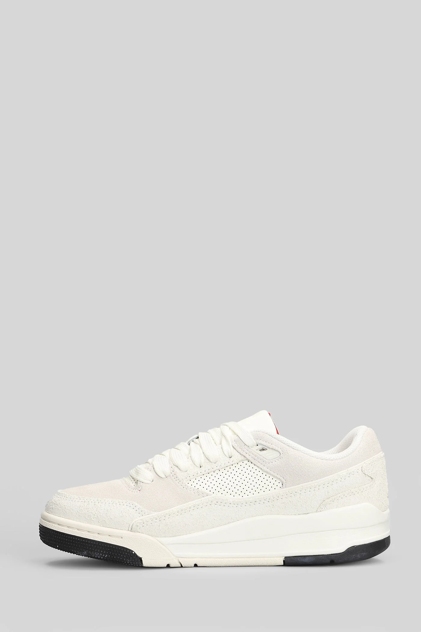 Jordan Flight Court Sneakers in white suede - Image 3