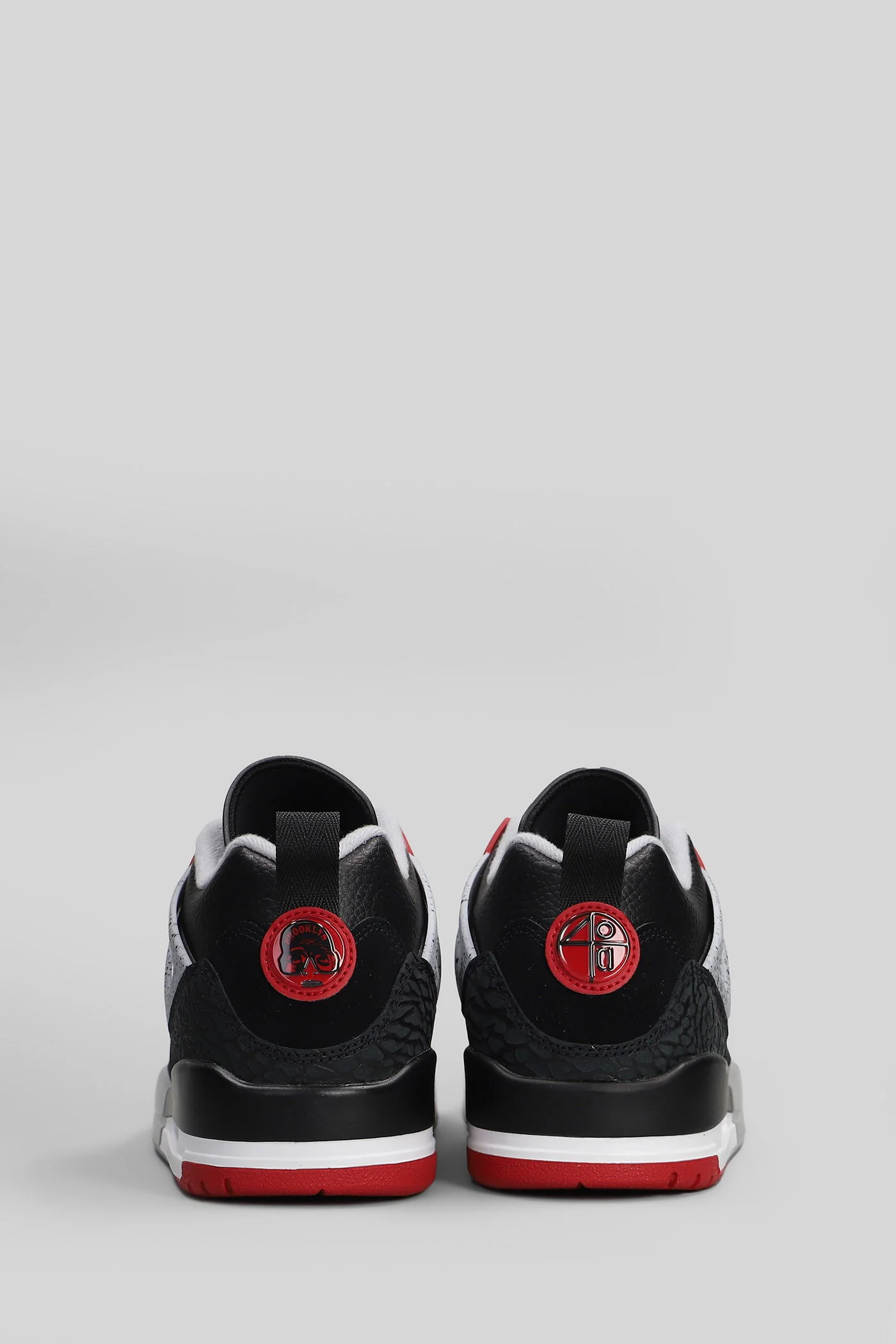 Jordan Spizike Low Sneakers in black leather - Image 4