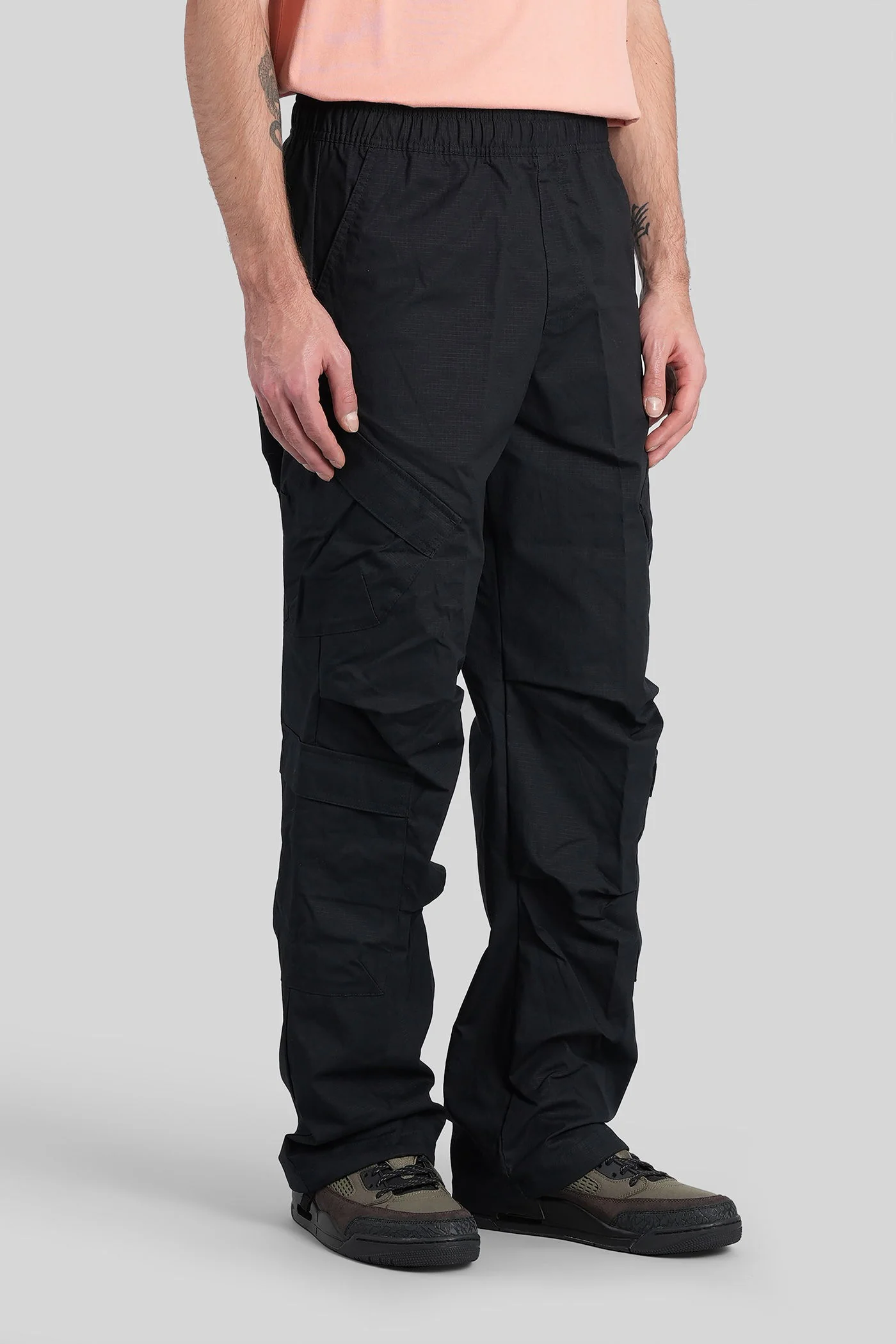 Pants in black cotton - Image 9