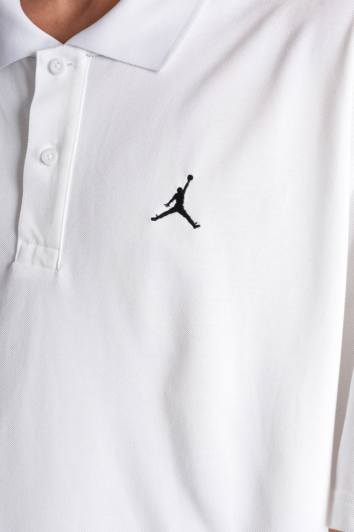 Polo in white cotton - Image 25