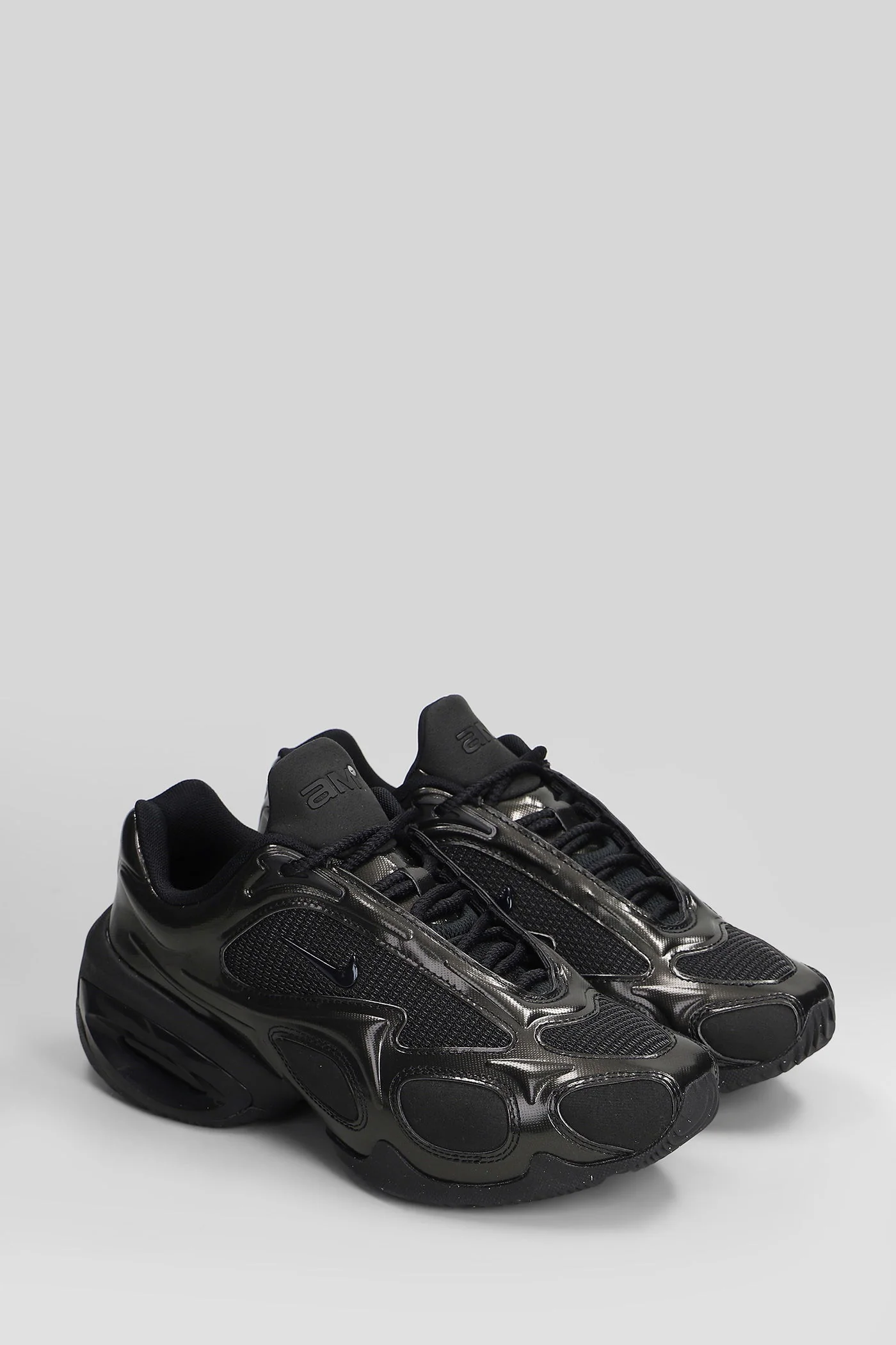Air Max Muse Sneakers in black leather and fabric - Image 2