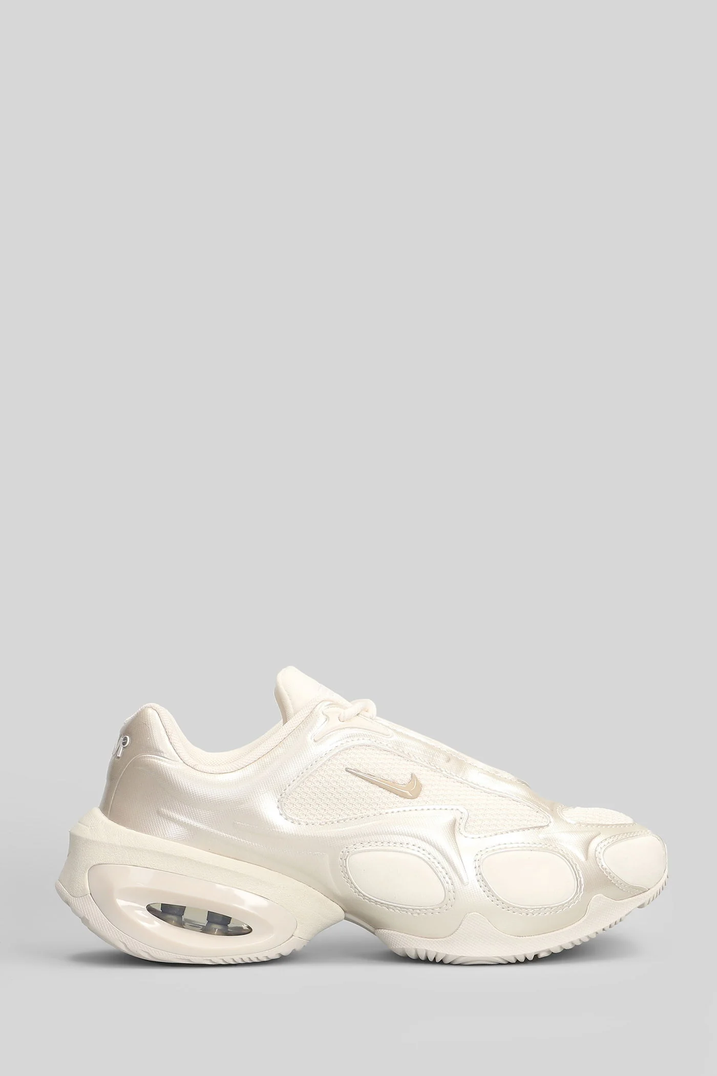 Air Max Muse Sneakers in platinum leather and fabric