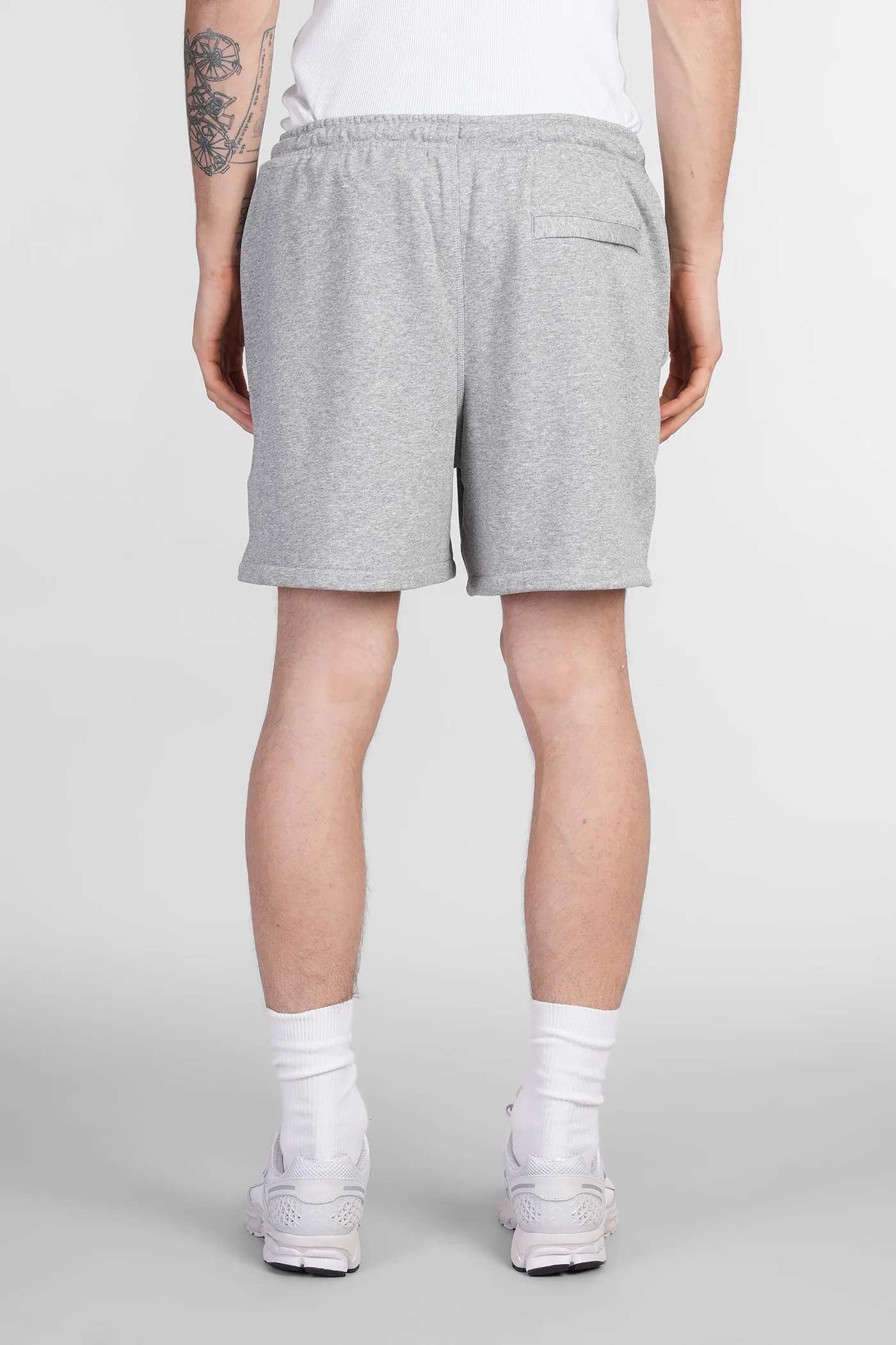 Club Flow Ft Short Shorts in grey cotton - Image 13