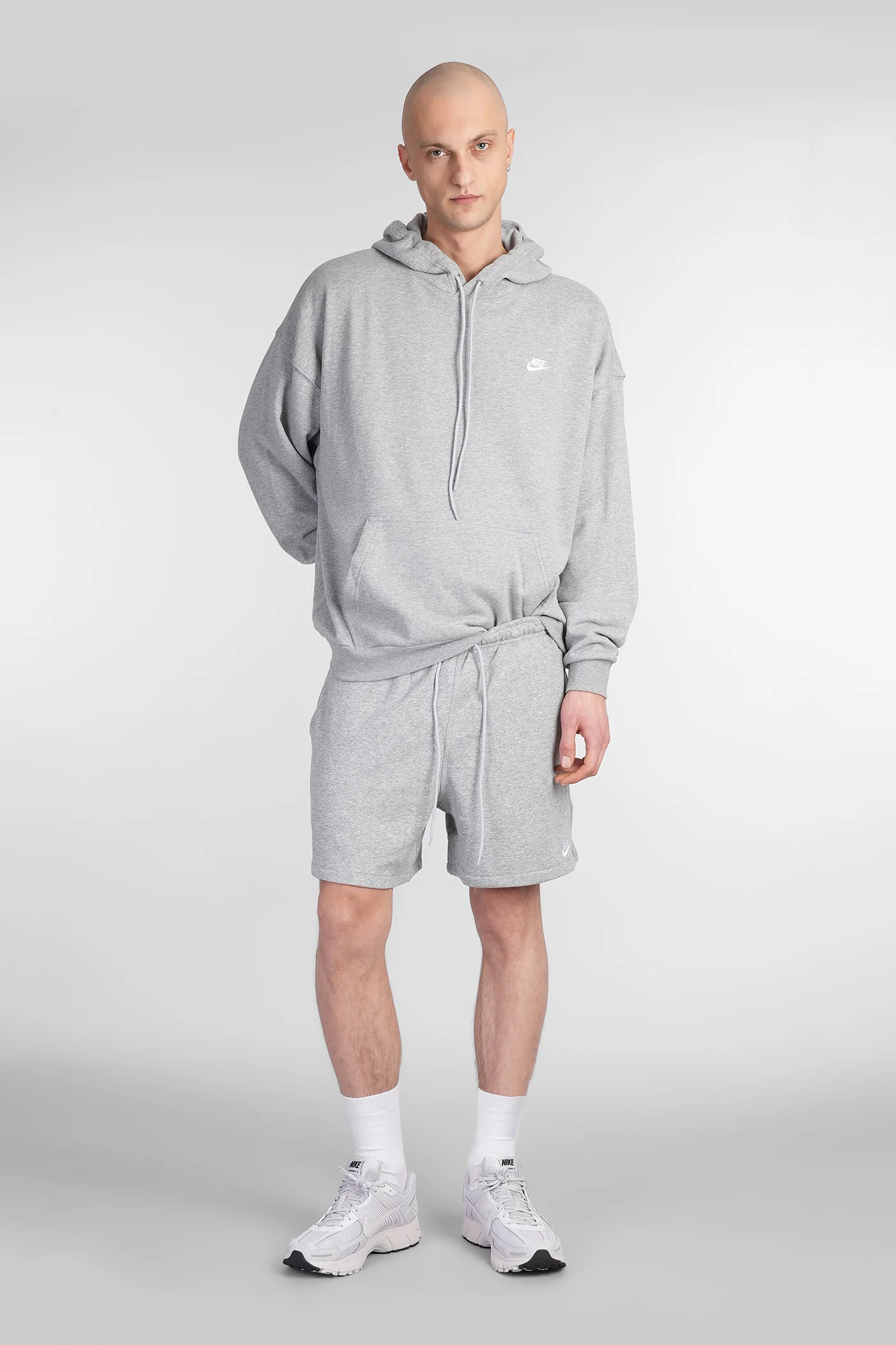 Club Flow Ft Short Shorts in grey cotton - Image 62