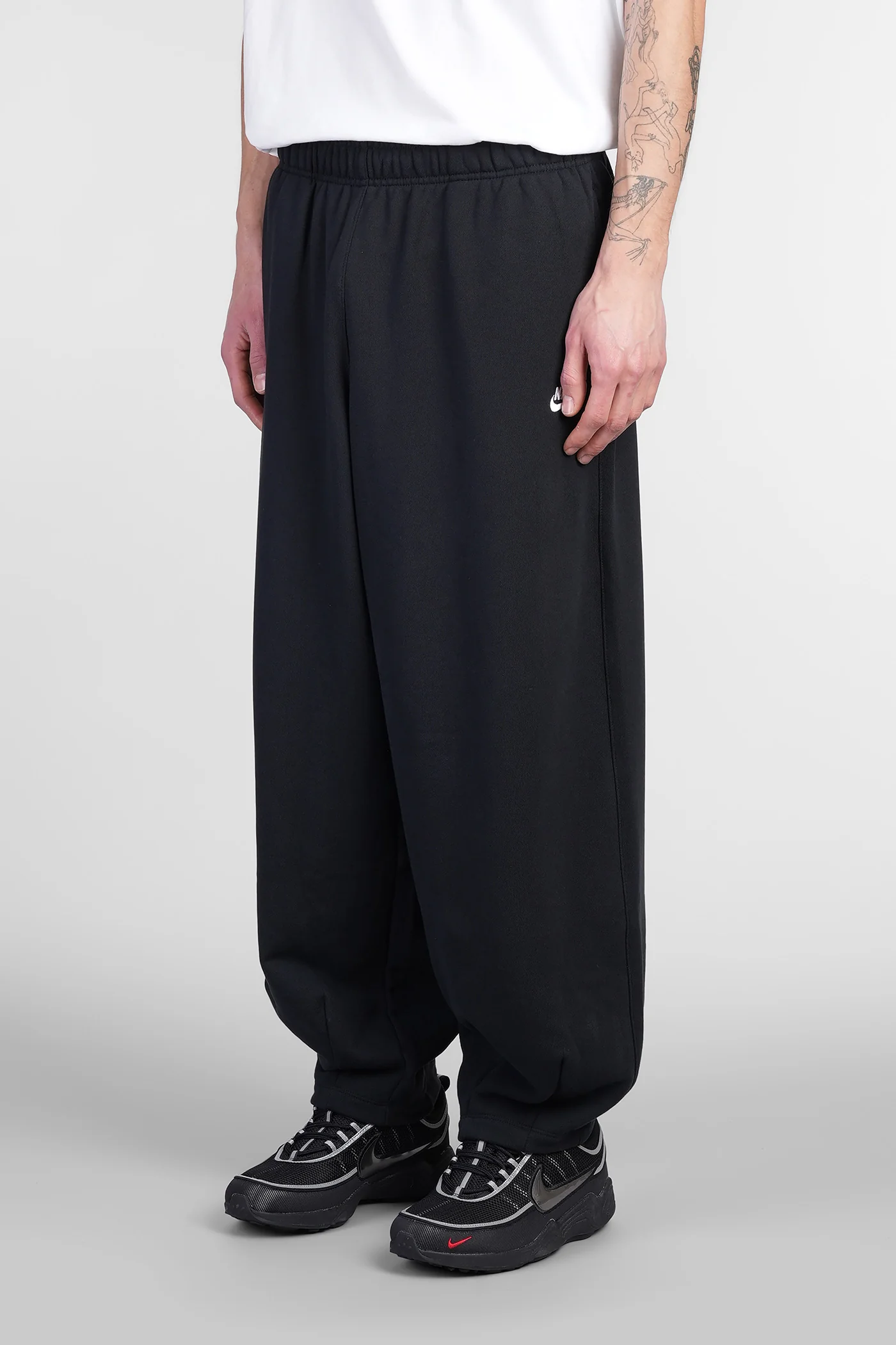 Club Ft Oversized Pants in black cotton - Image 4