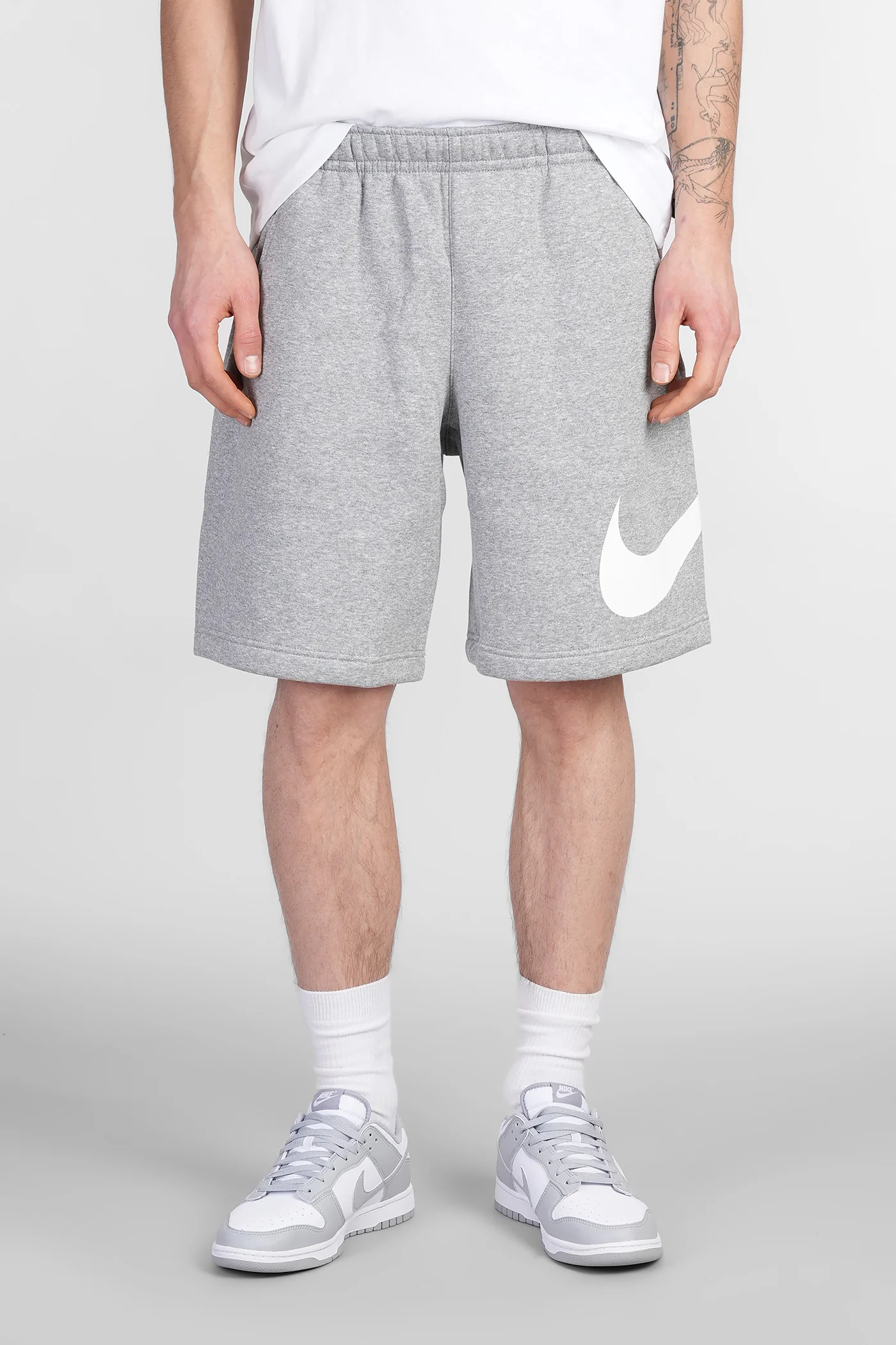 Club Short Bb Gx Shorts in grey cotton