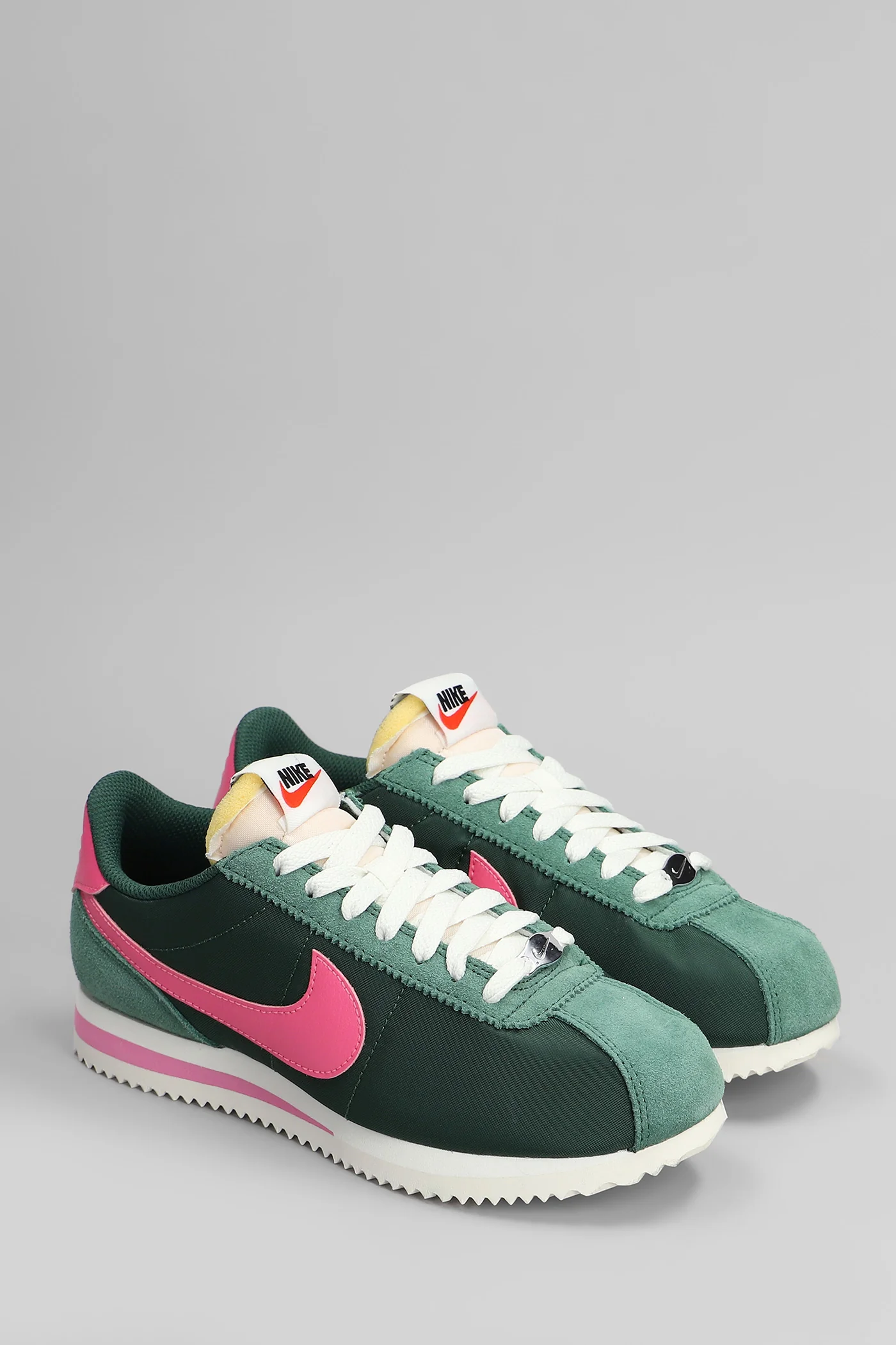 Cortez Txt Sneakers in green Suede and fabric - Image 2