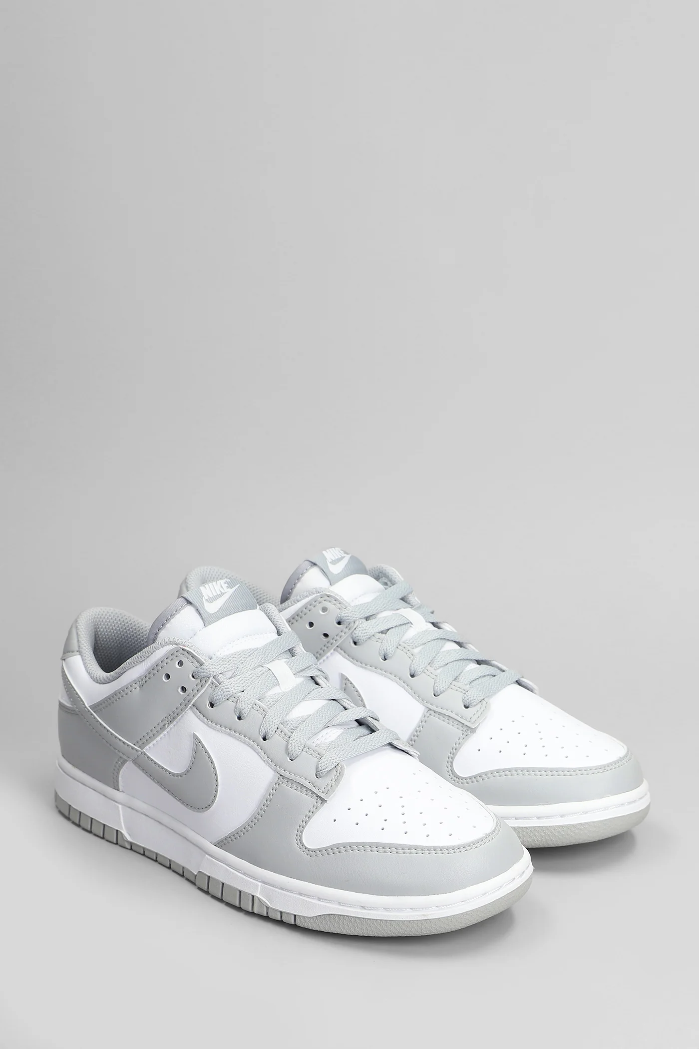 Dunk Low Next Nature Sneakers in grey leather - Image 2