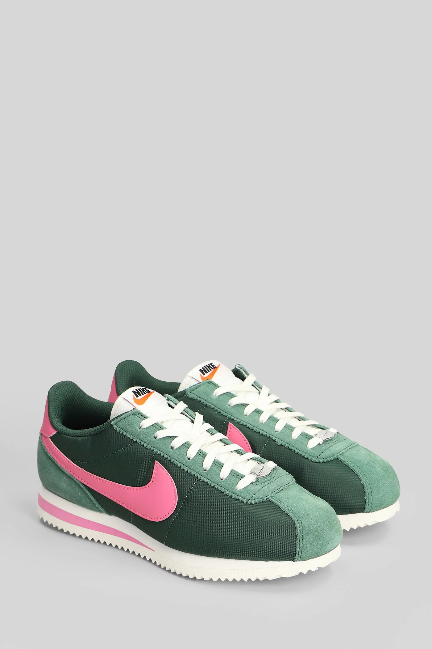 Nike cortez Sneakers in green Suede and fabric - Image 2