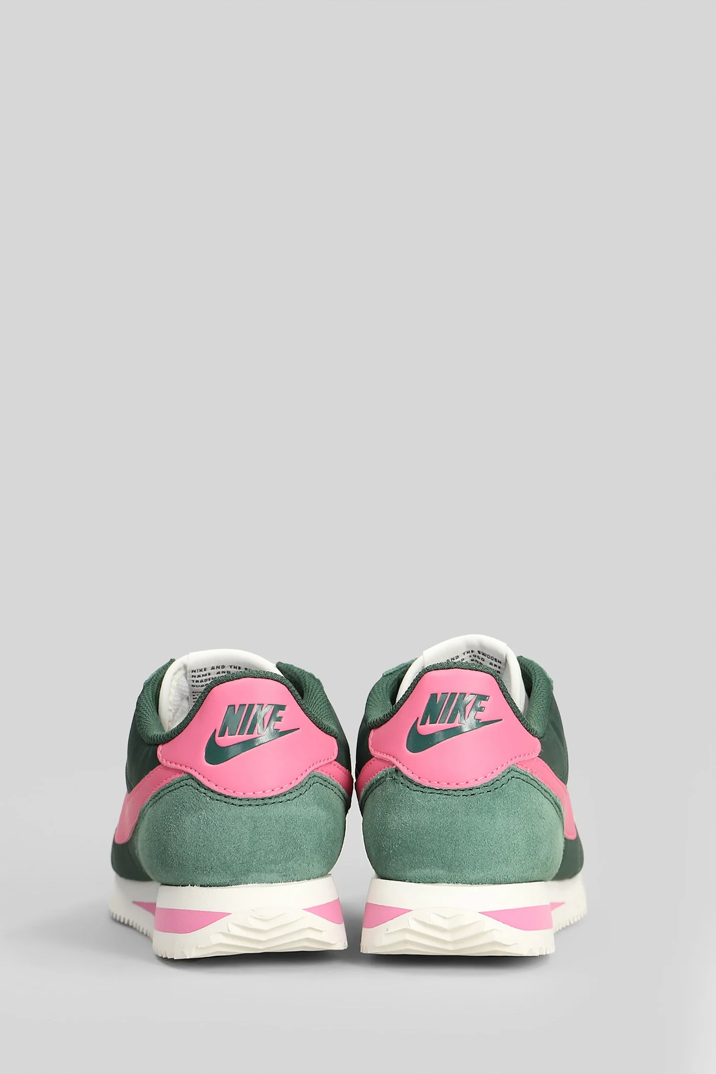 Nike cortez Sneakers in green Suede and fabric - Image 4
