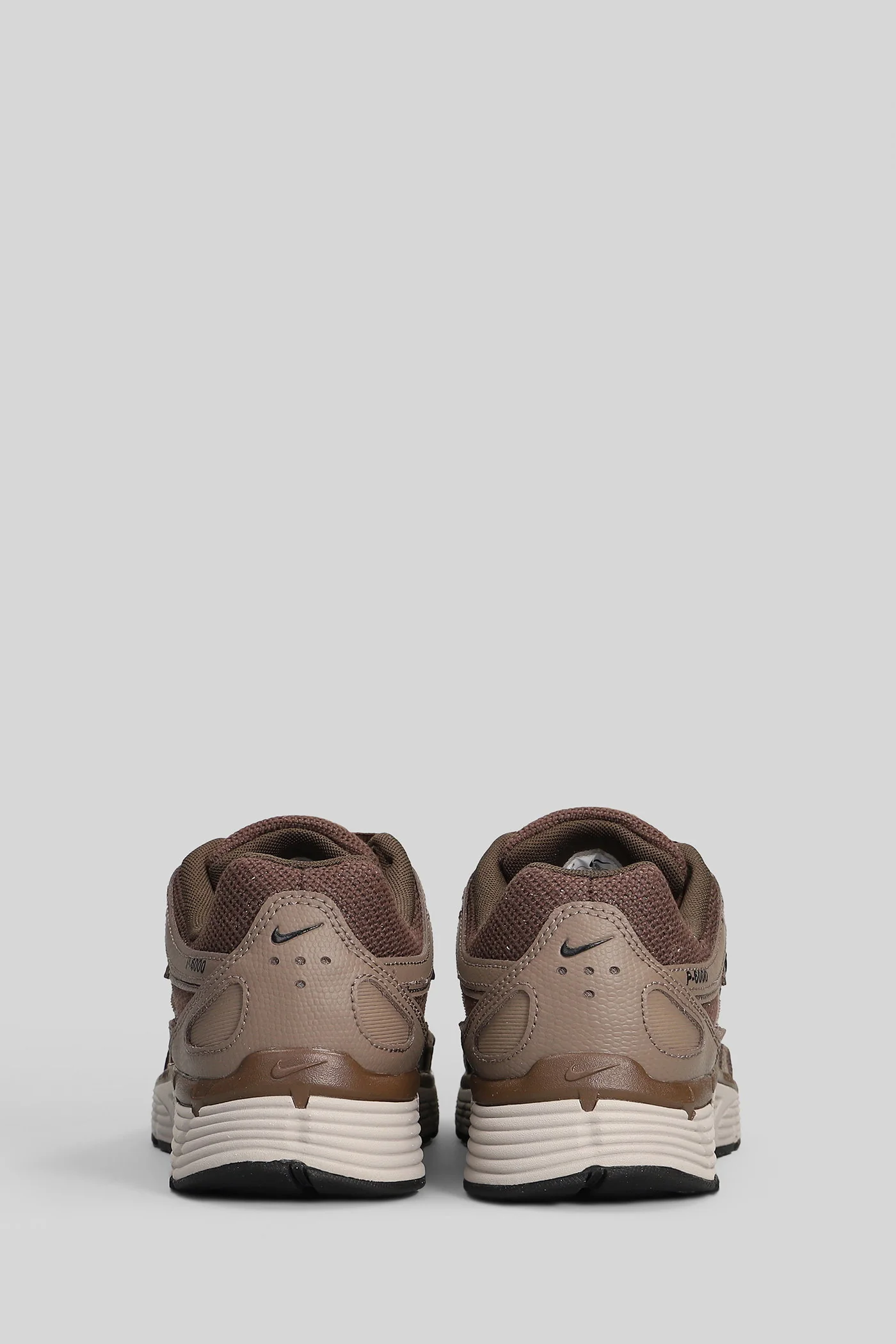 Nike p 6000 Sneakers in brown leather and fabric - Image 4