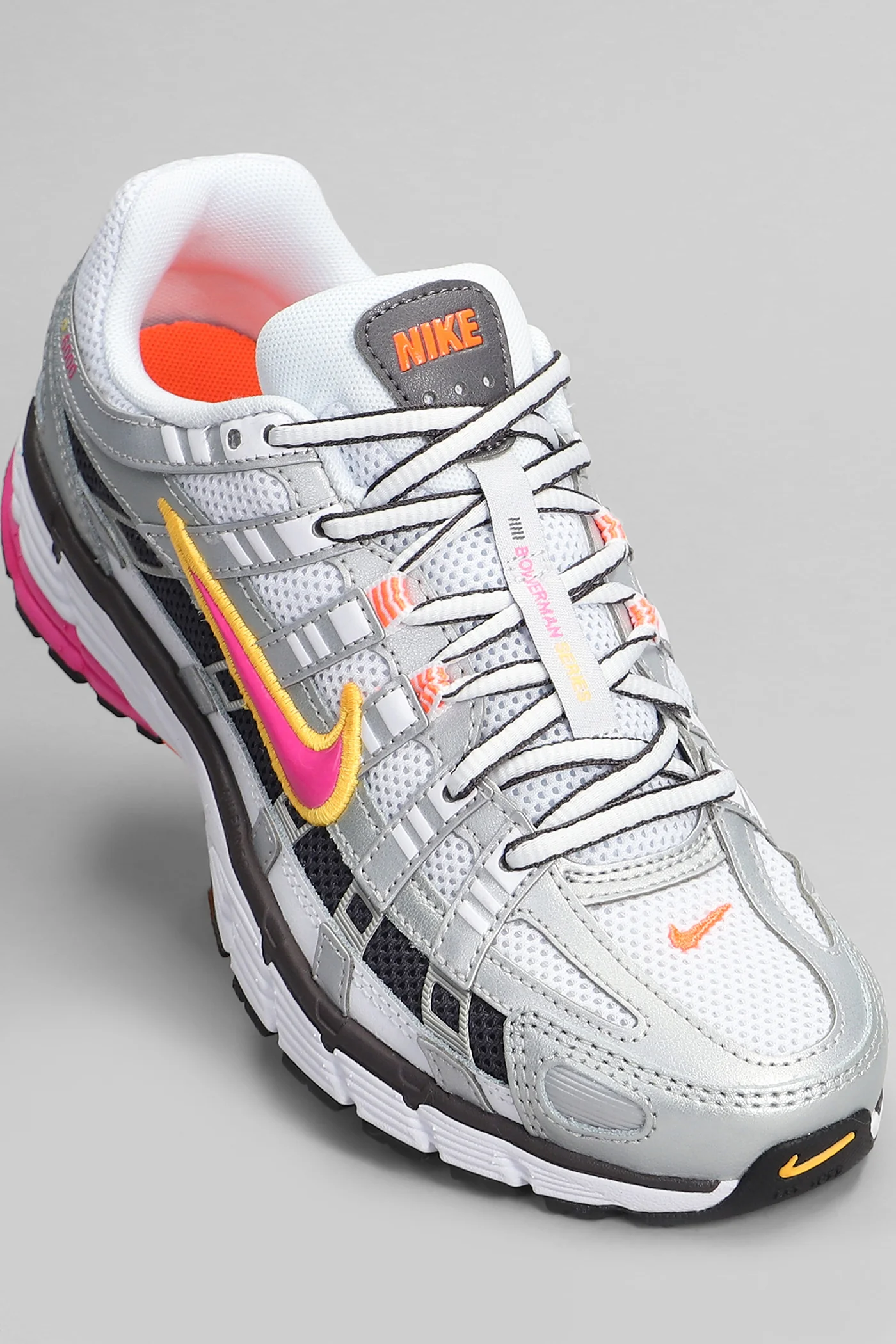 Nike P-6000 Sneakers in silver leather and fabric - Image 5