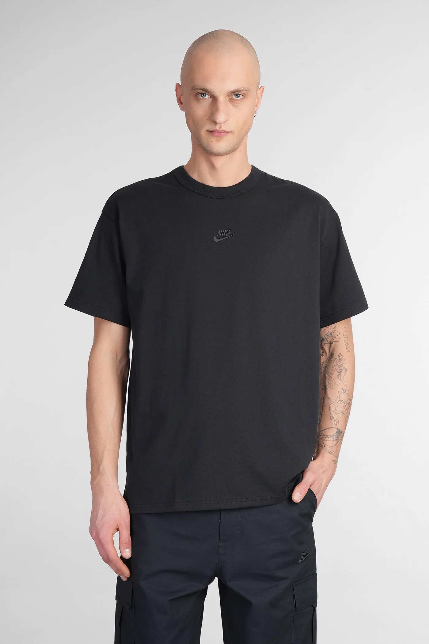 Prem Essntl Sust Tee T-Shirt in black cotton
