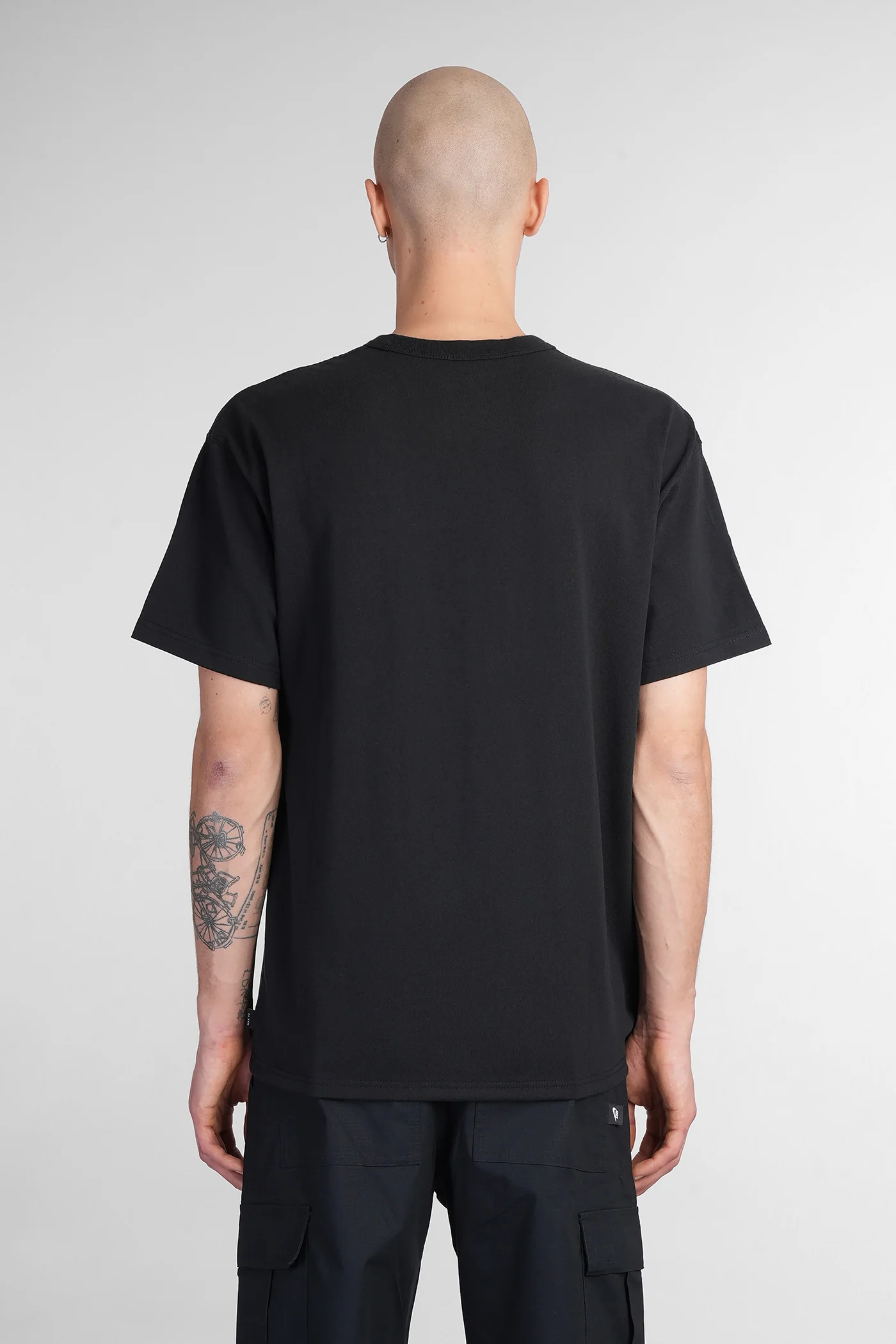 Prem Essntl Sust Tee T-Shirt in black cotton - Image 3