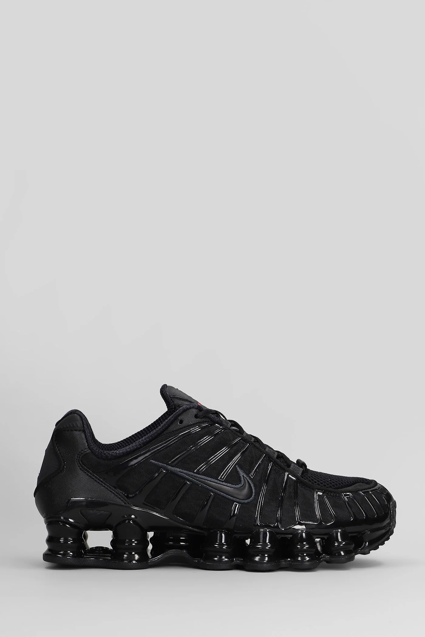 Shox Tl Sneakers in black leather and fabric