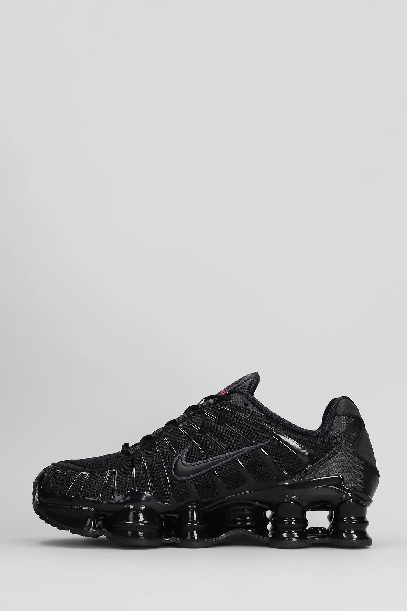 Shox Tl Sneakers in black leather and fabric - Image 3